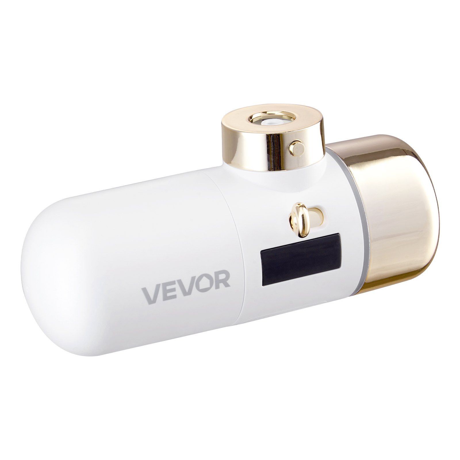 Bathroom Sink Water Filter – White+Gold Faucet Purifier for Skincare & Beauty
