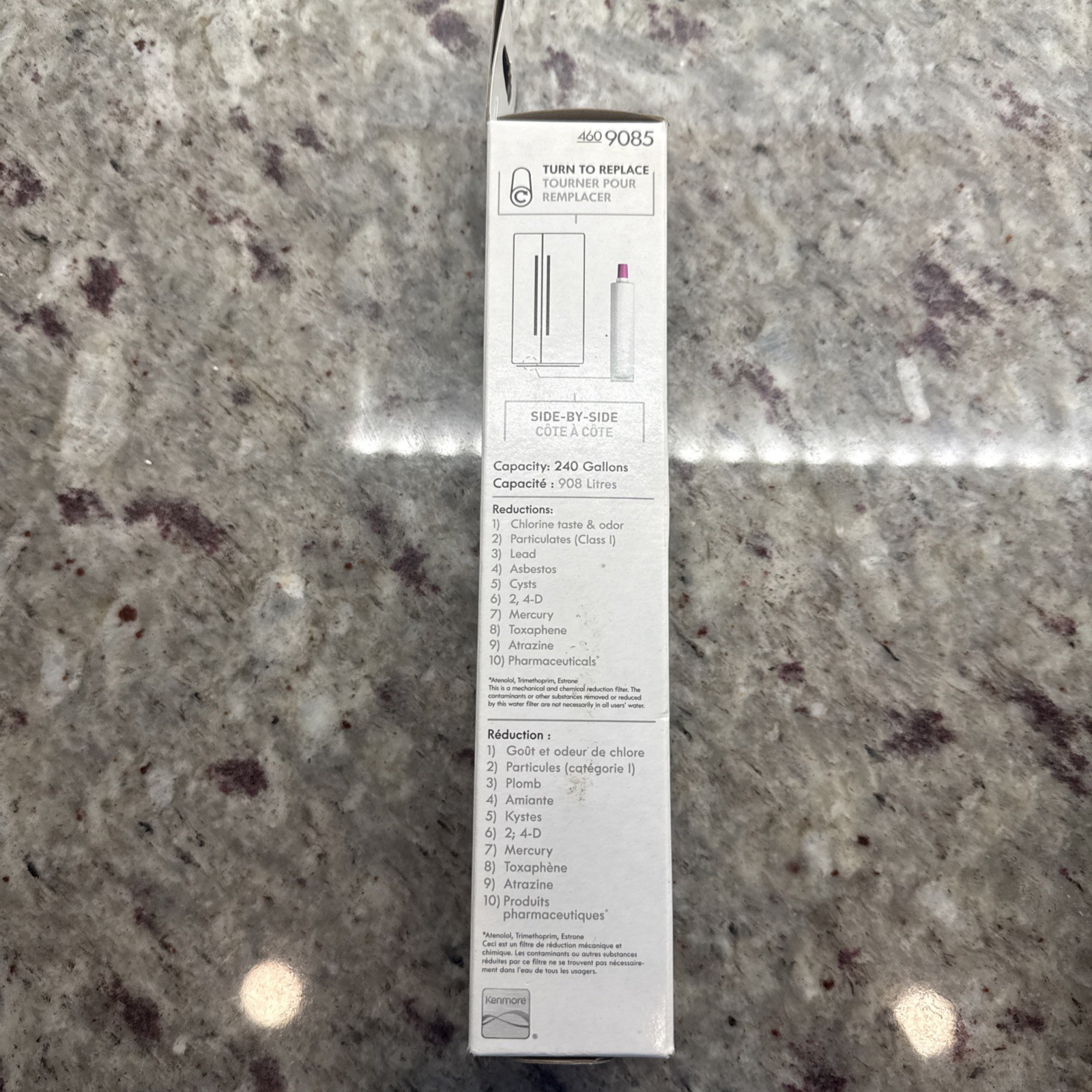 Kenmore 460 9085 Replacement Refrigerator Filter Water Ice 4609085 460-9085