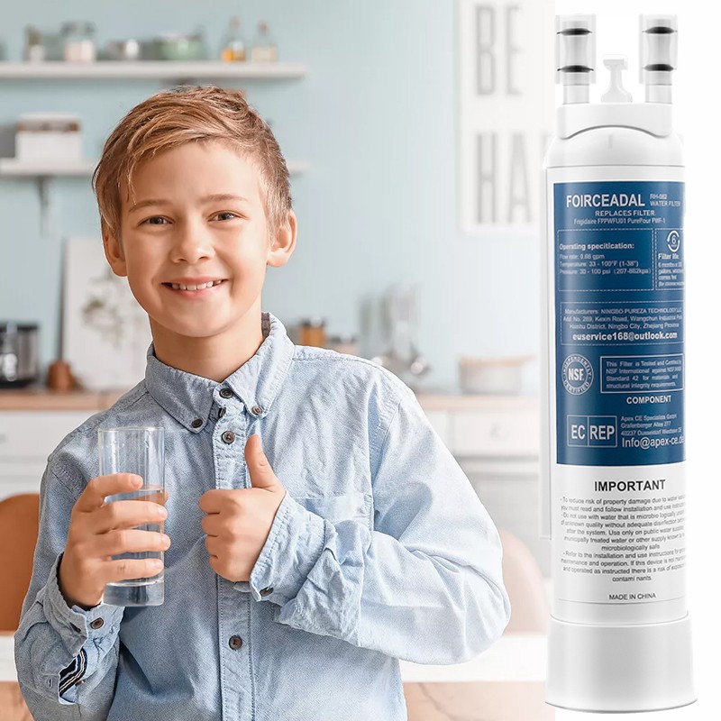 1Pack Water Filter for Frigidaire FPPWFU01 PWF-1 Refrigerator Filter FRFG232LAF