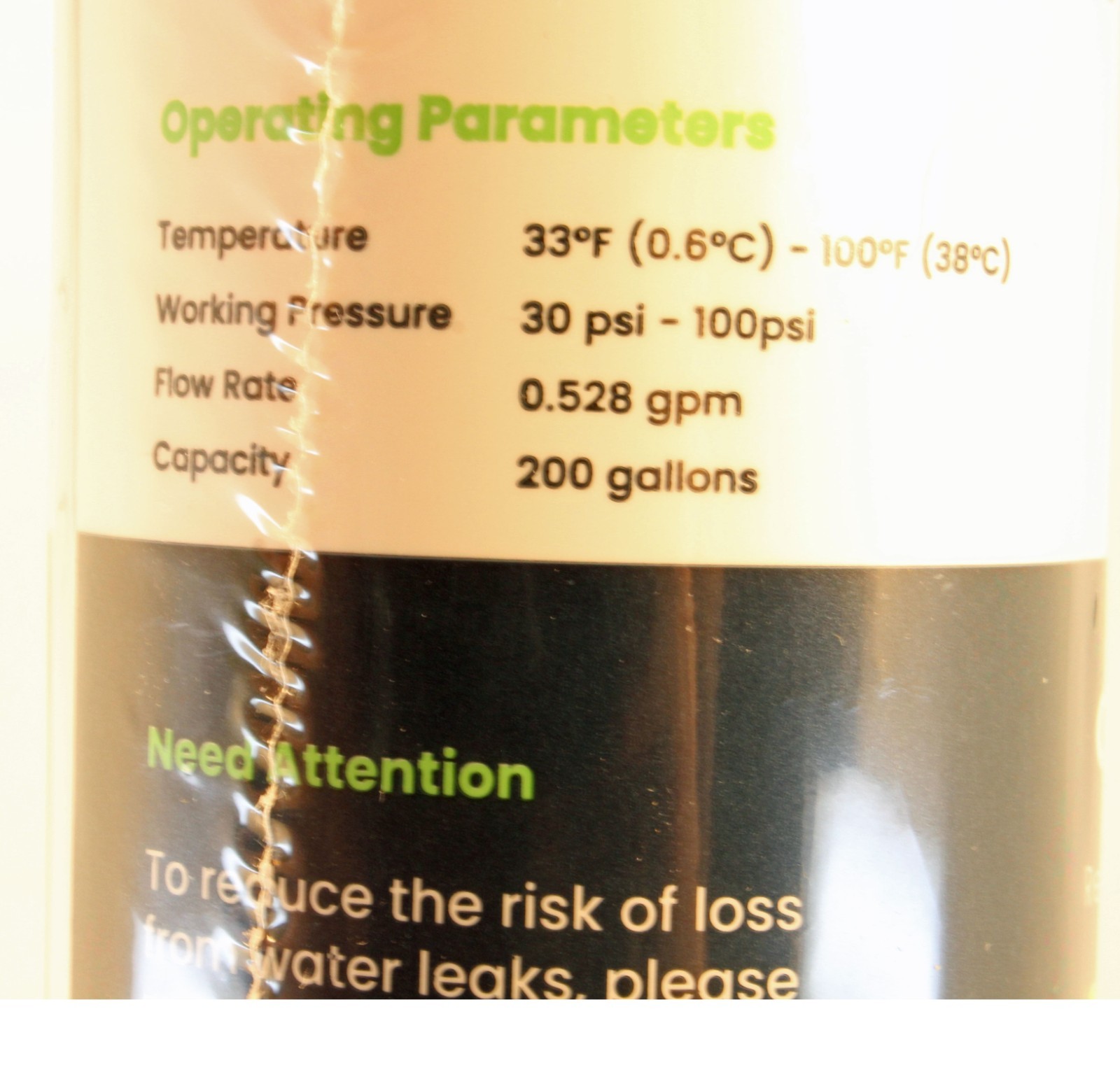 Glacier Fresh refrigerator water filter gf-xwf-n replaces xwfe-xwf for GE NEW