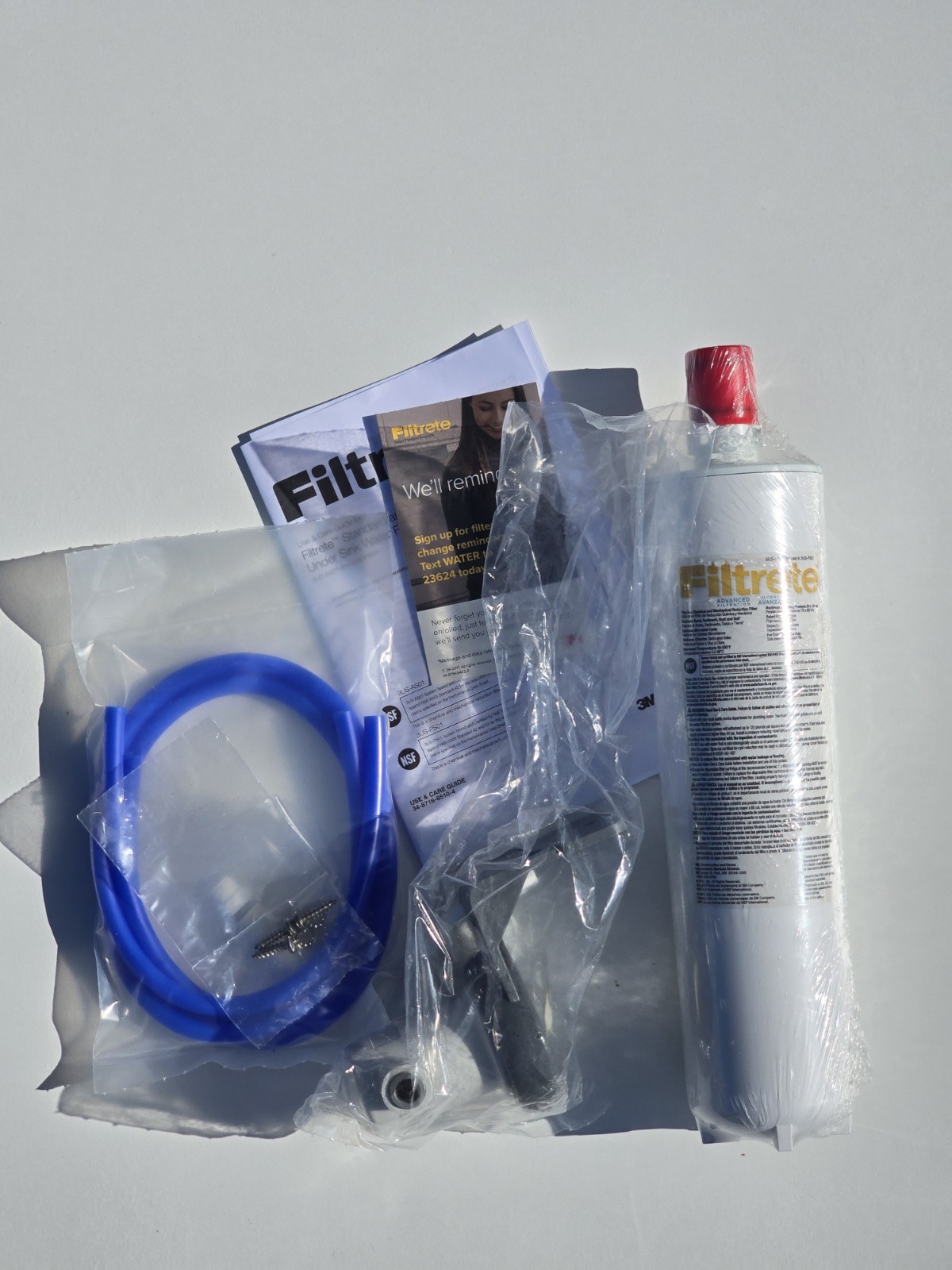 Filtrete Filter Advanced Under Sink Quick Change Water Filtration System 3USPS01