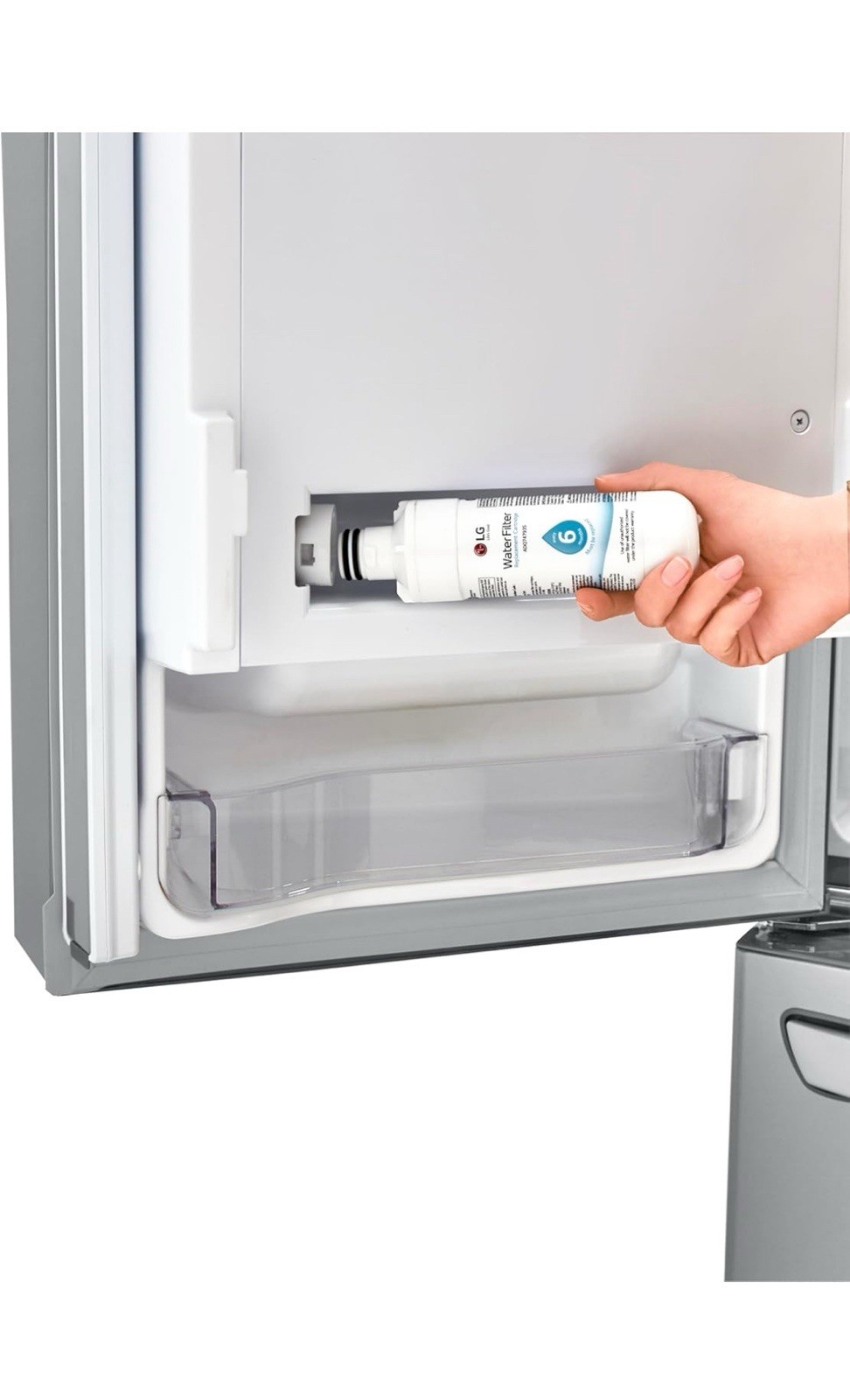 Genuine LG LT1000P 6Month /200Gal Capacity Replacement Refrigerator Water Filter