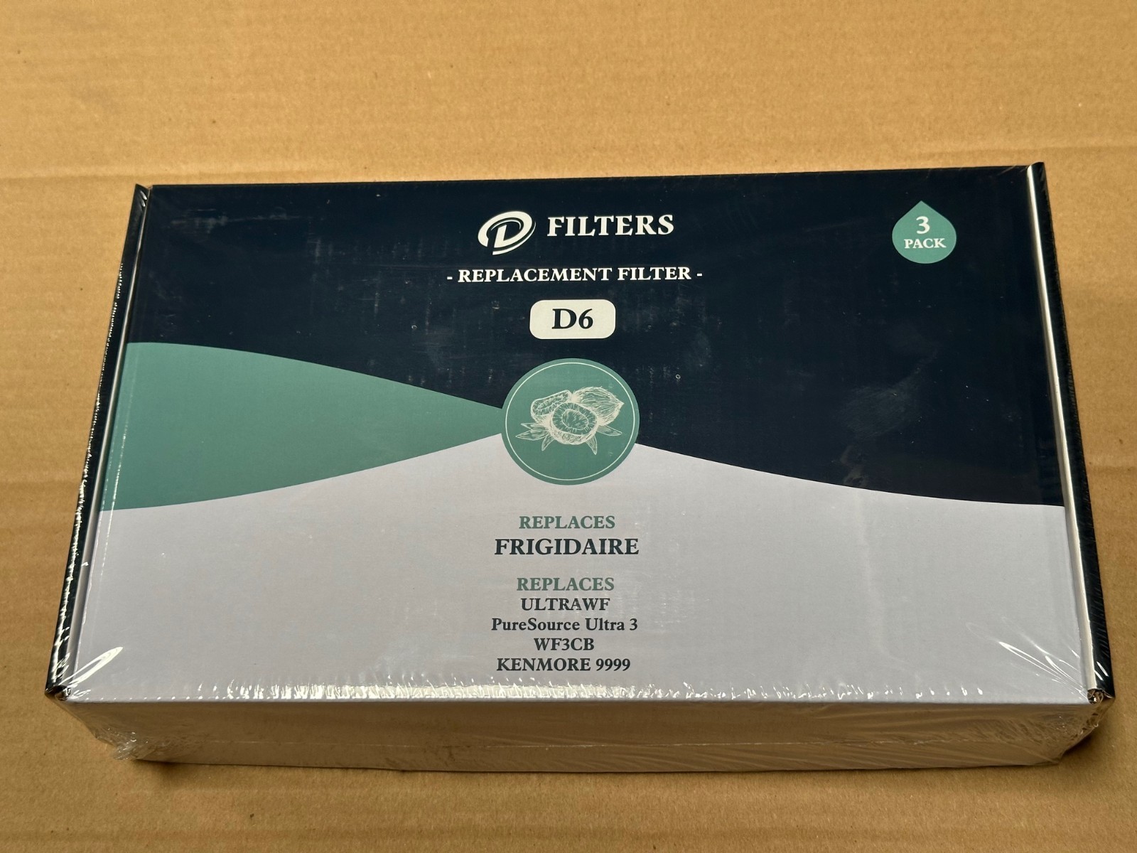 3 Pack Brand NEW ULTRAWF Frigidaire Ultra Refrigerator Water Filter Sealed box