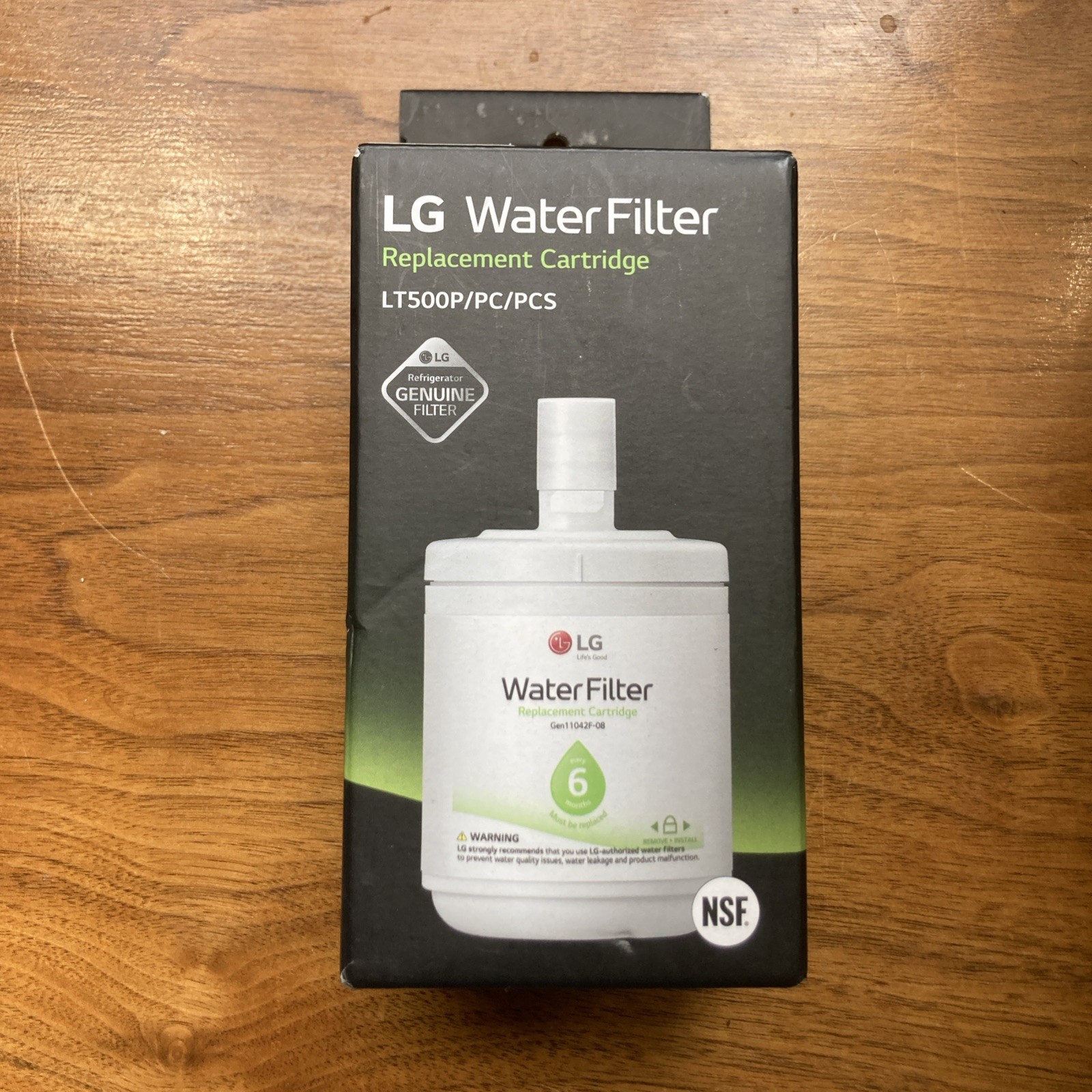 Lot of 1 LG LT500P/PC/PCS 6 Month 500 Gallon Capacity Replacement Water Filter
