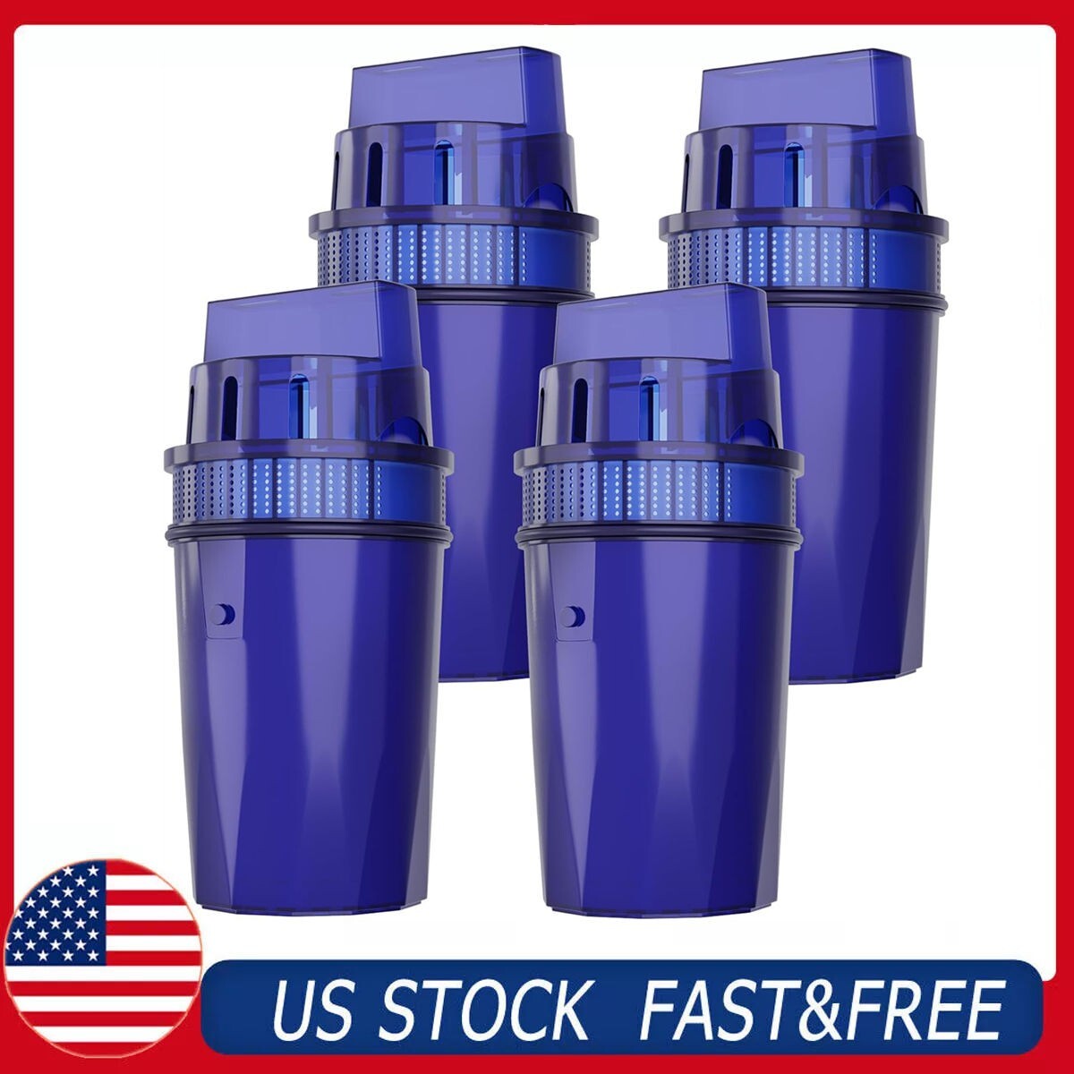 CRF-950Z PPF900Z PPT700W Pitchers and Dispensers Water Filter Replacement, 4Pack