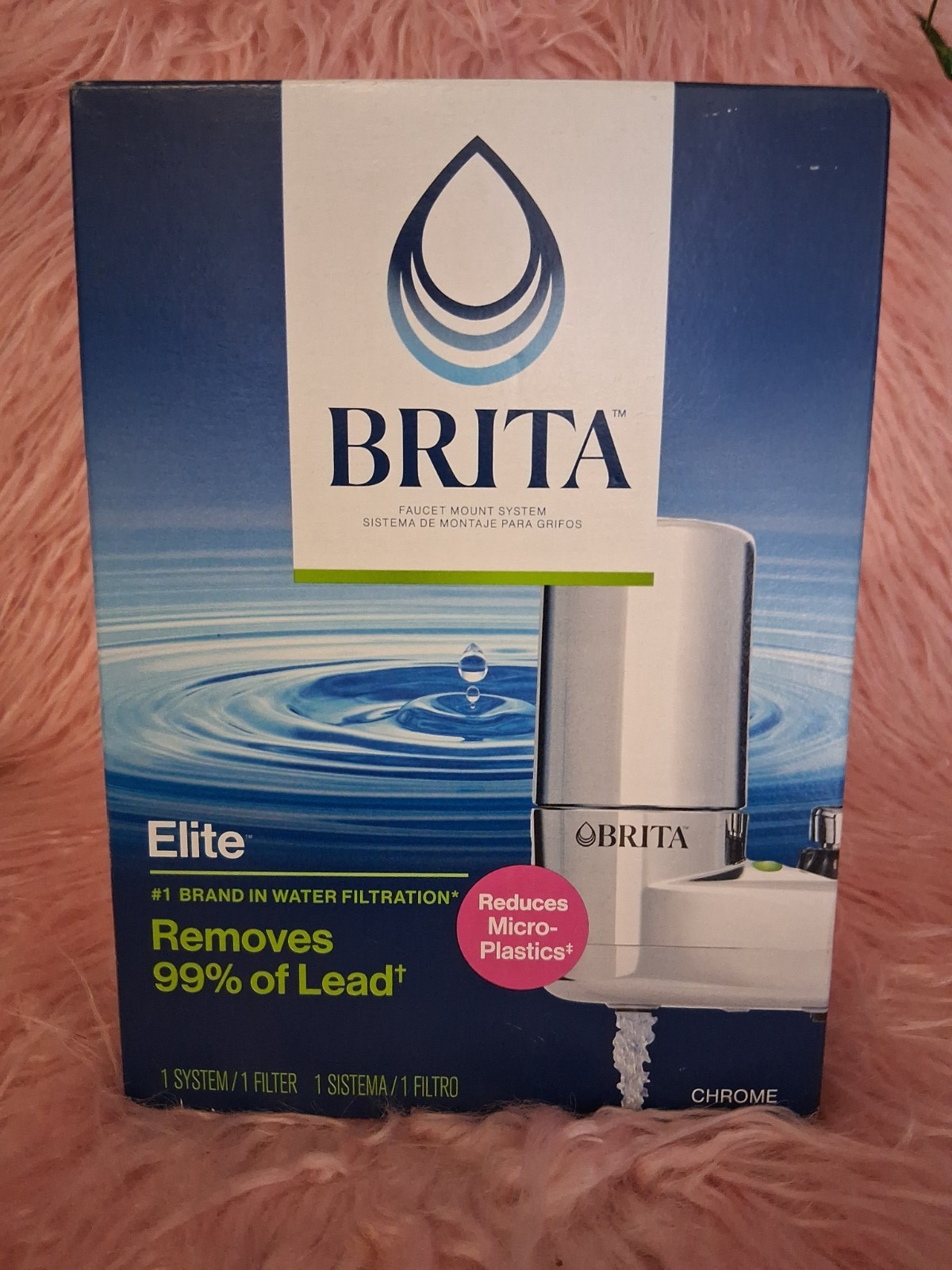 New BRITA Elite System 1 Filter Included