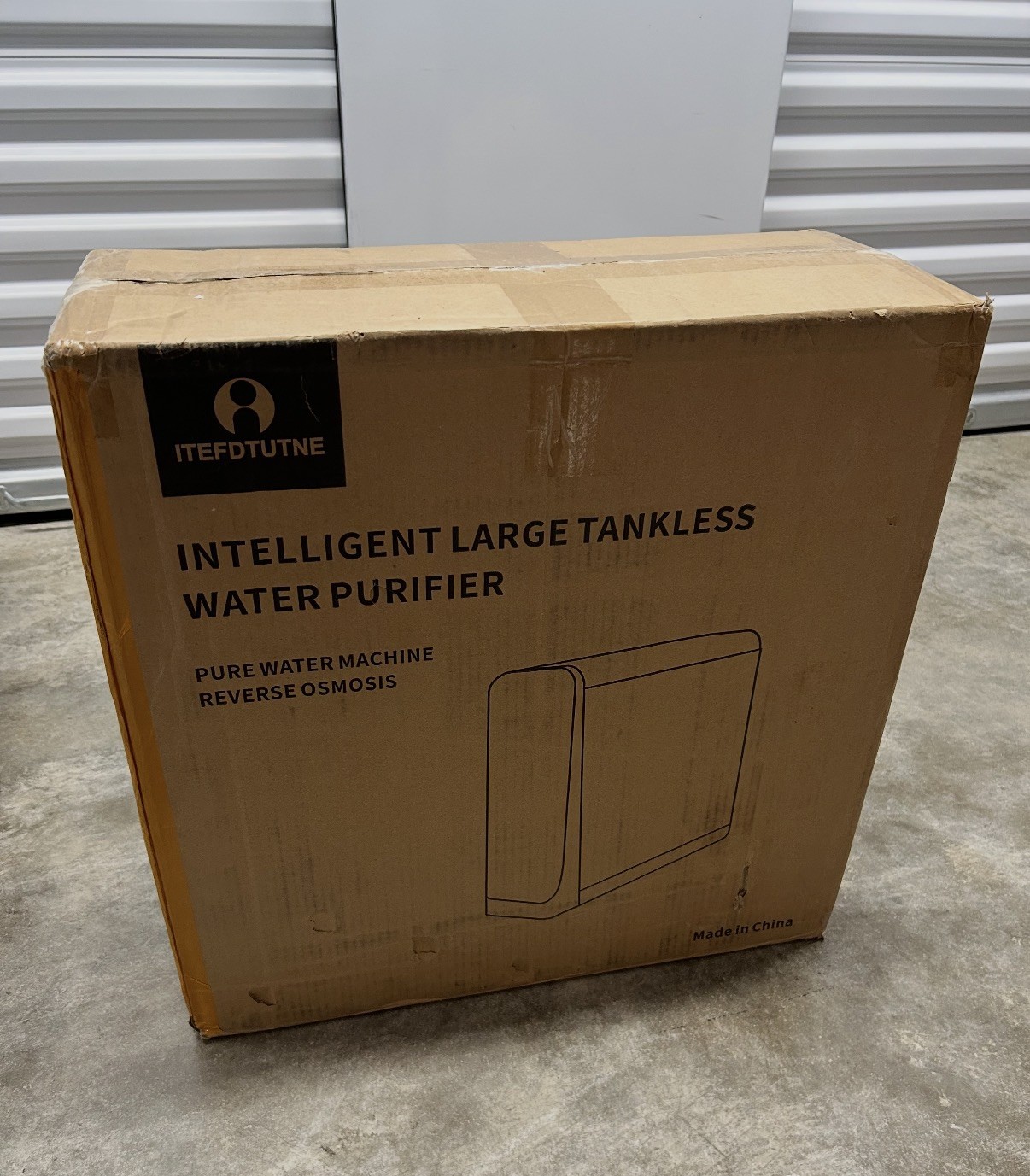 ITEFDTUTNE 600 GPD Reverse Osmosis System, 8 Stage Tankless