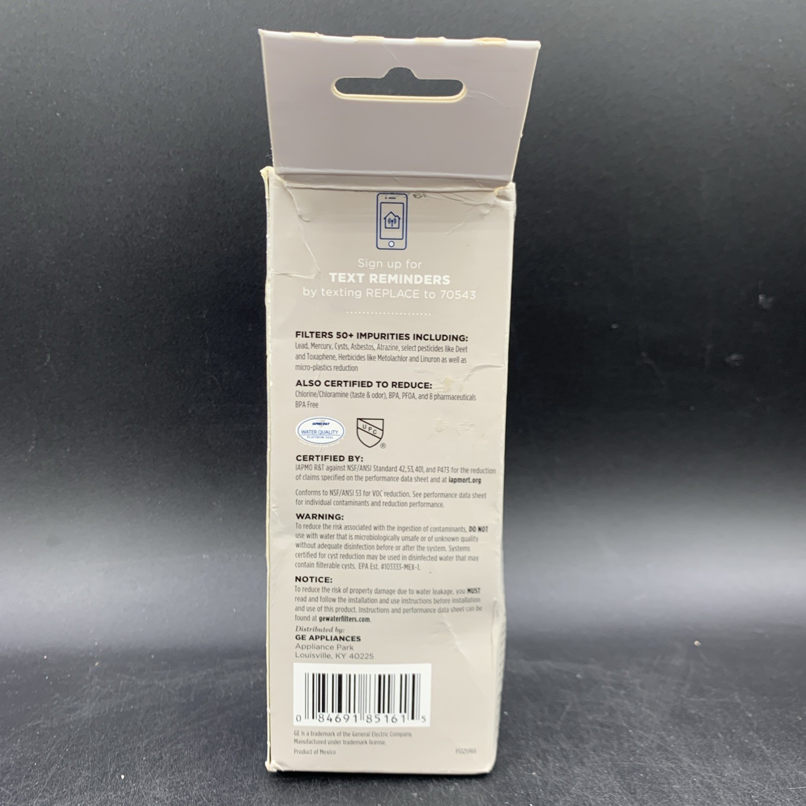 GE XWFE Genuine Refrigerator Water Filter