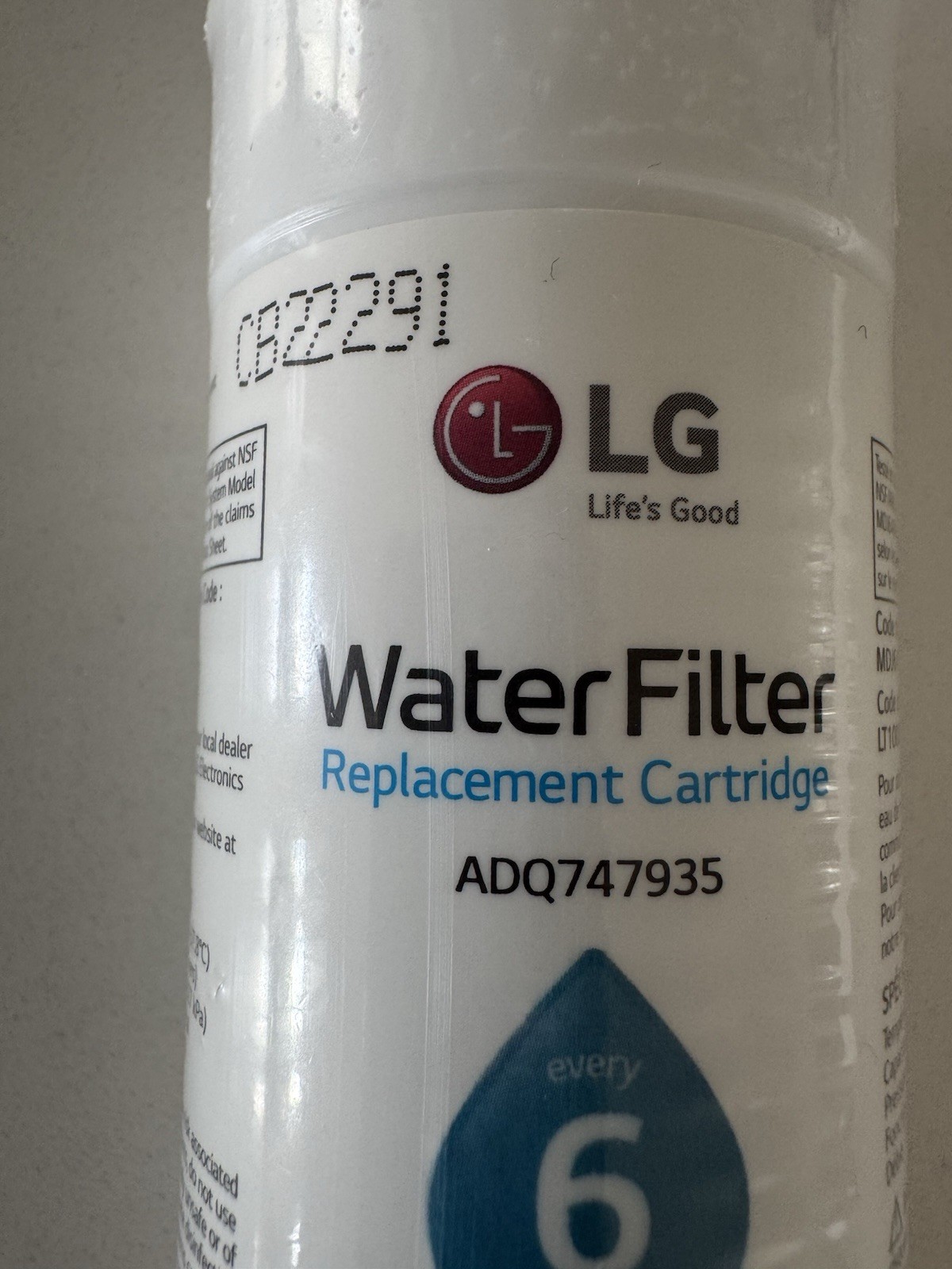 LG LT1000P 6 Month / 200 Gallon Capacity Replacement Refrigerator Water Filter