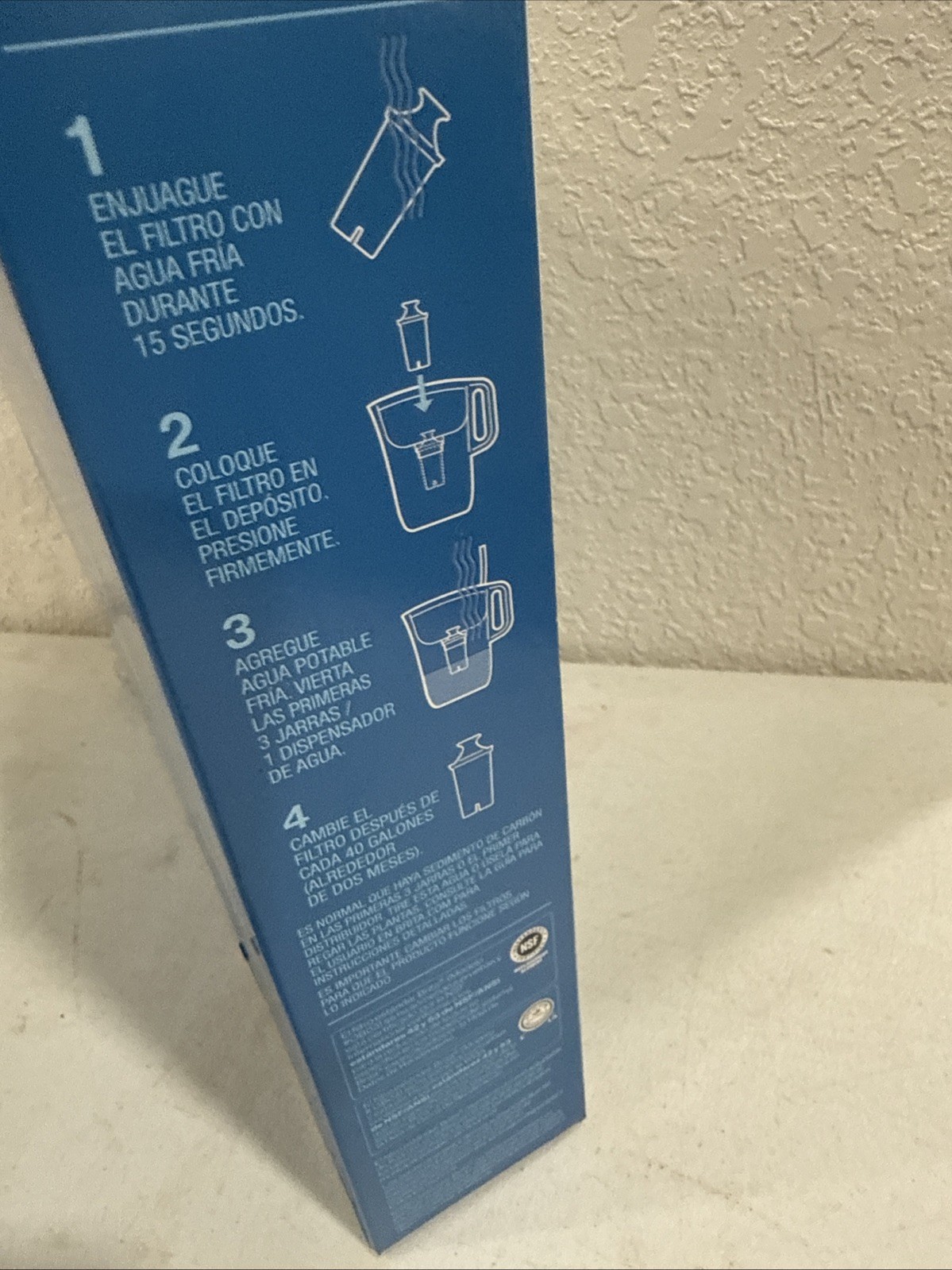 Brita 987554 Pitcher Replacement Filters – 8 Pack- Open Box- See Pictures