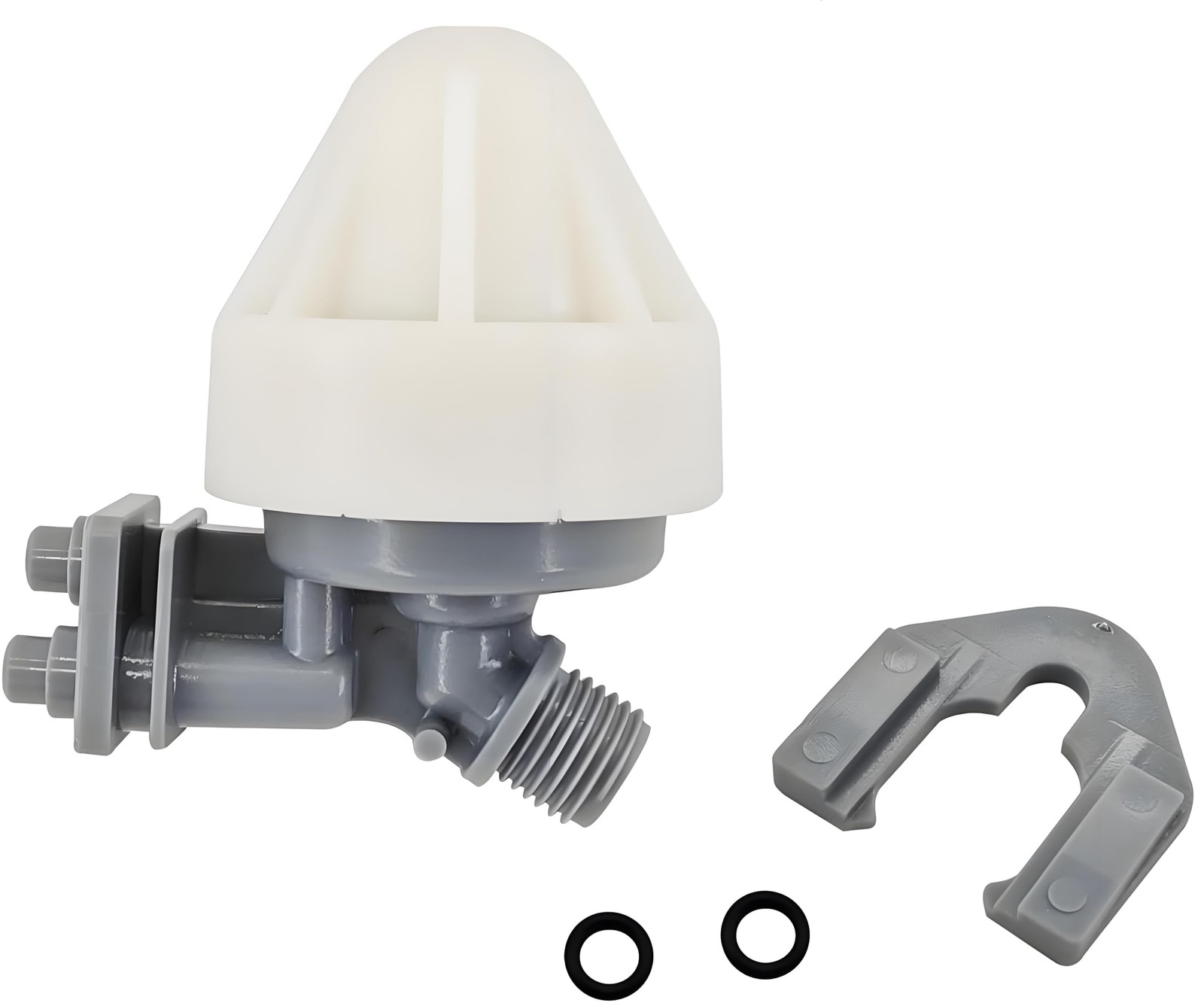 7187065 7253808 Water Softener Nozzle and Venturi Assembly Compatible Gray