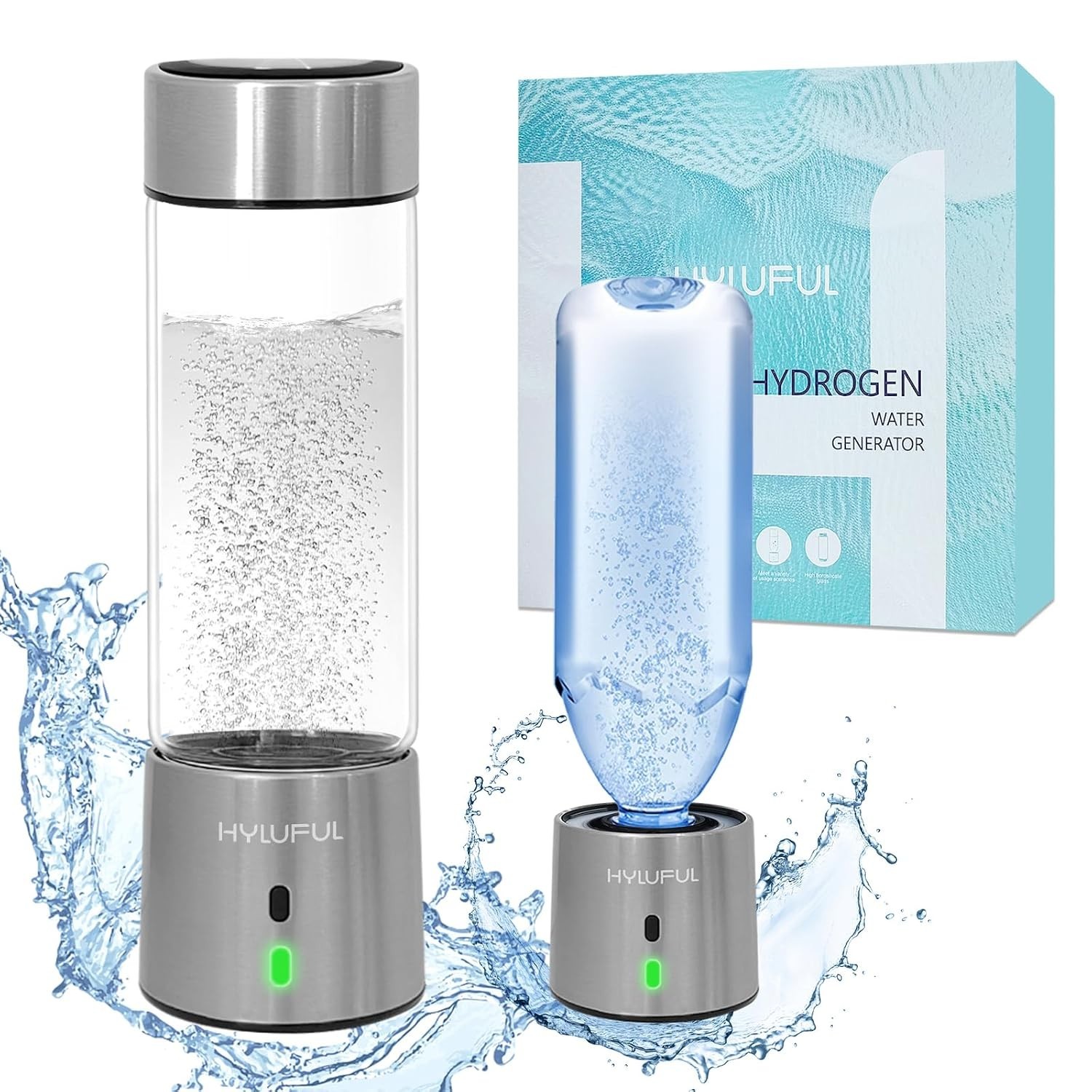 2026 Upgraded Hydrogen Water Bottle, 2400 Hydrogen Water Bottle Generator, Hydro