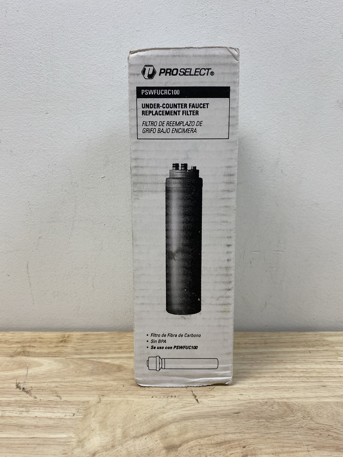 ProSelect PSWFUC100 3/8″ Push Fit Under-Counter Faucet Filter, 1.5 GPM Rate
