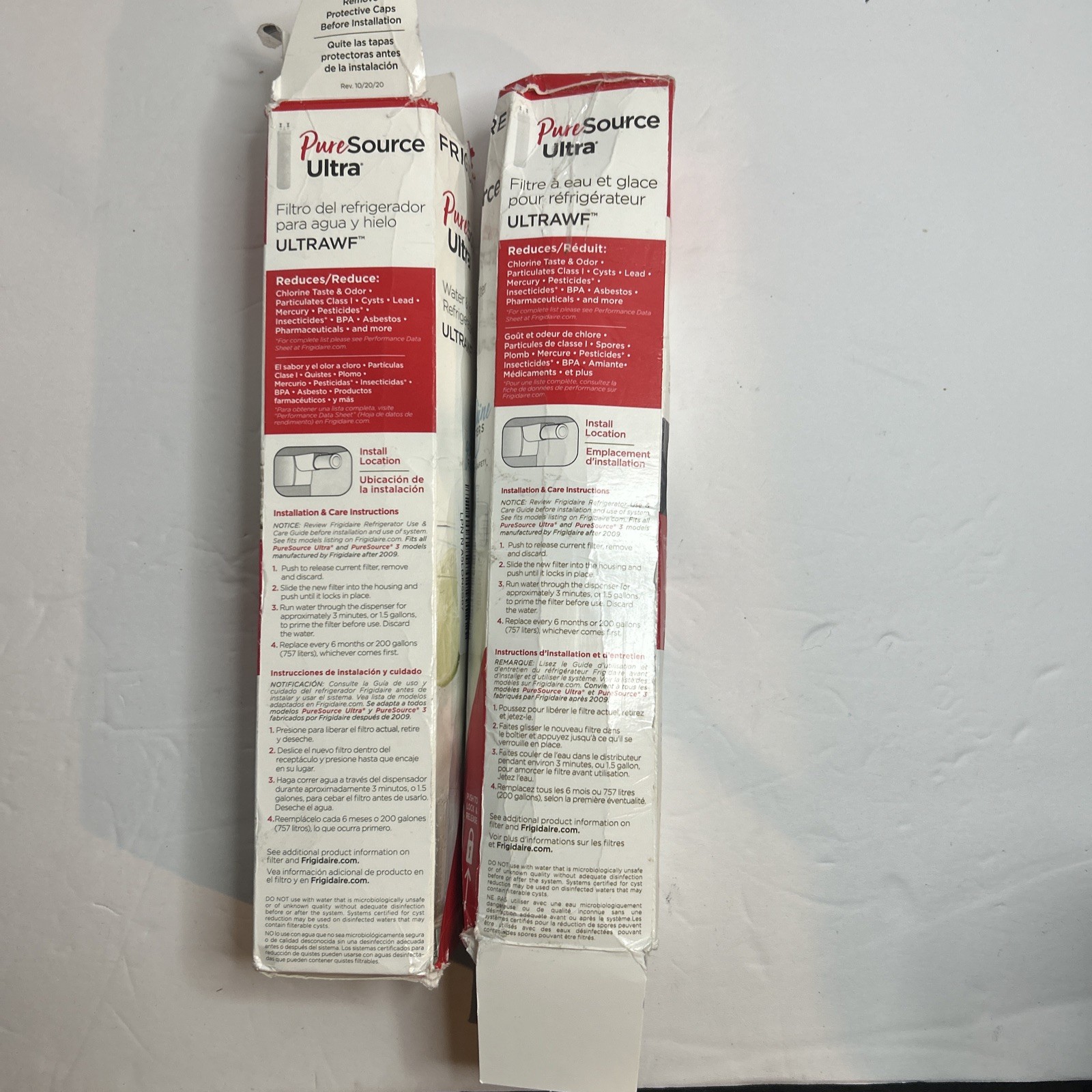 2-FRIGIDAIRE PURESOURCE ULTRA ULTRAWF WATER & ICE FILTERS NEW OEM US SELLER