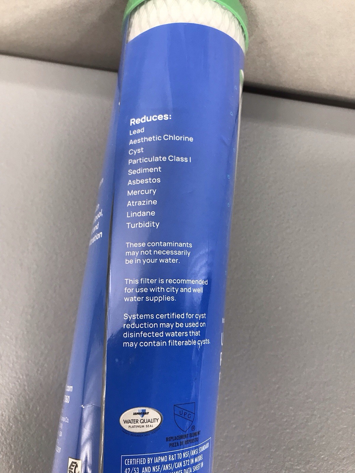 Culligan RC-EZ-1 Replacement Water Filter Cartridge 0.5 Micron US-600A New