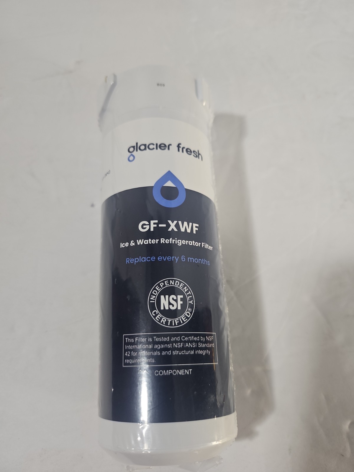GLACIER FRESH GF-XWF Refrigerator Water Filter Replacement for GE XWF New