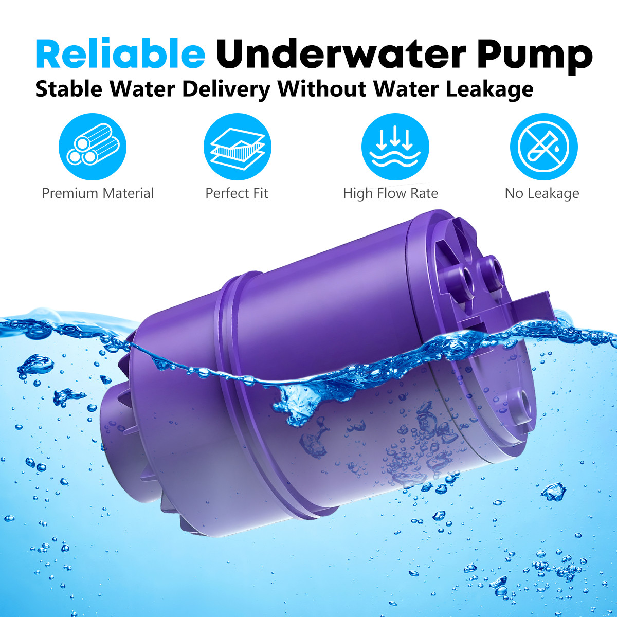 6-Pack RF-9999 Water Filter Faucet Replacement for RF-9999 Faucet