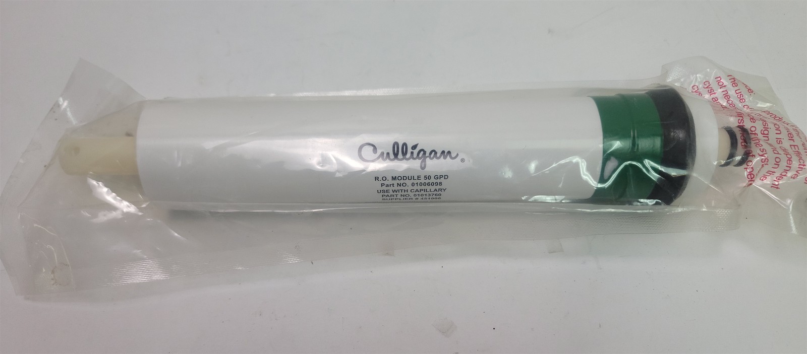 Culligan Reverse Osmosis 50 GPD Module 01006098 – New Surplus