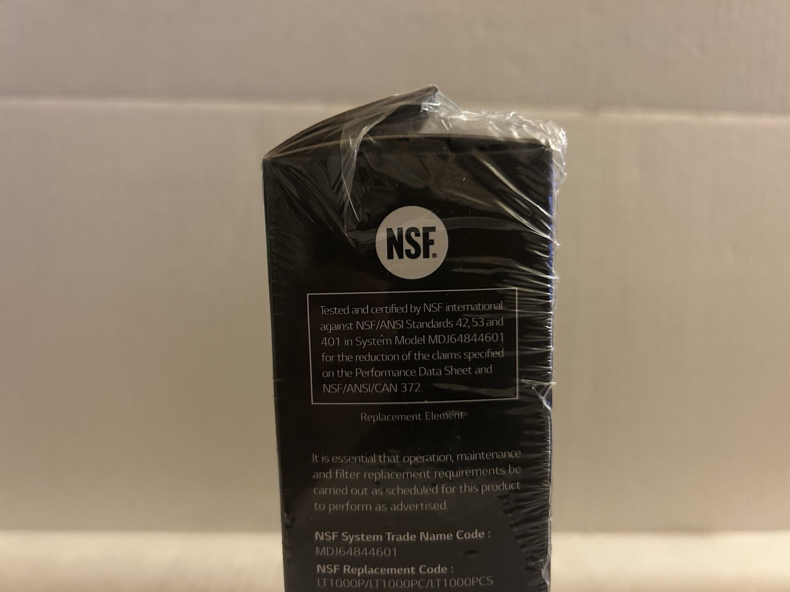 2pk LG Refrigerator Water Filter LT1000P2 Replacement Cartridge Genuine