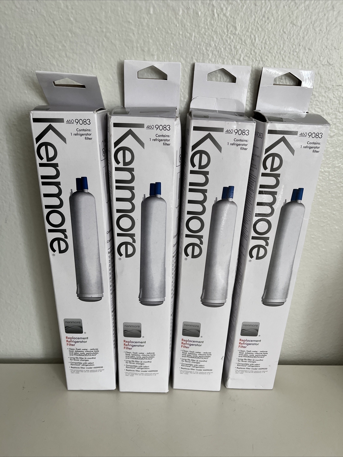 NEW SEALED 4 X Kenmore 9083 Refrigerator Water Filter- Damaged Boxes