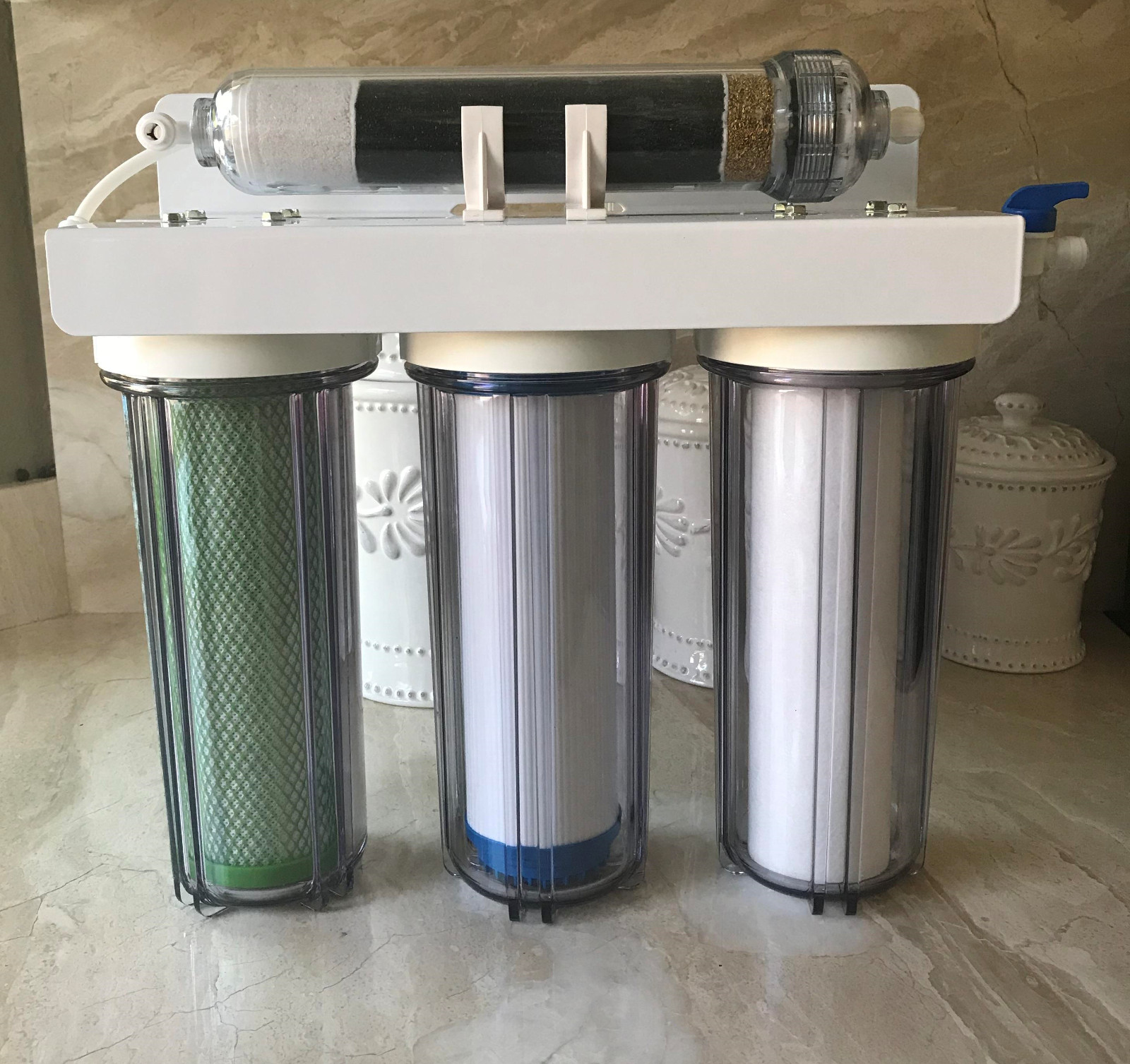 8 STAGE SUPERIOR UNDER SINK DRINKING WATER FILTER SYSTEM SEDIMENT-CARBON-PH