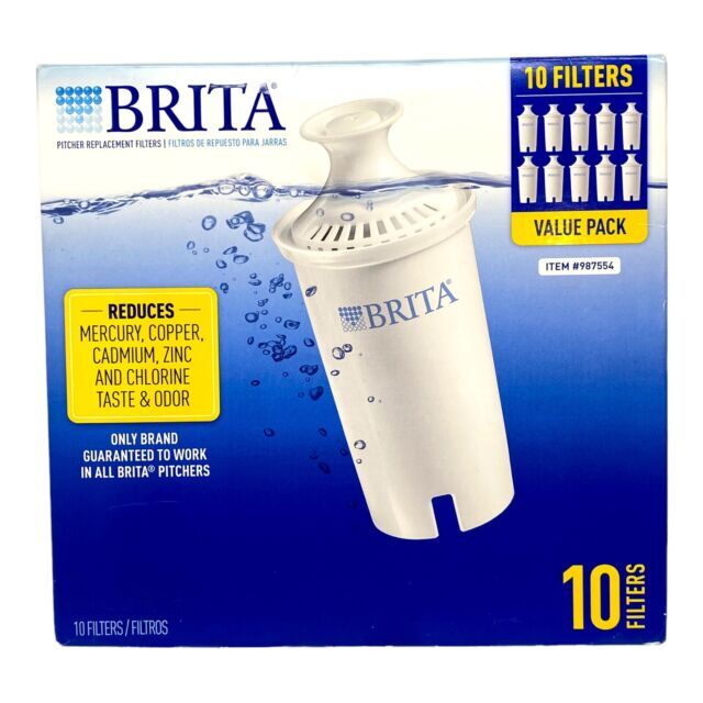 Brita Standard Replacement Water Filters – 10 Pack
