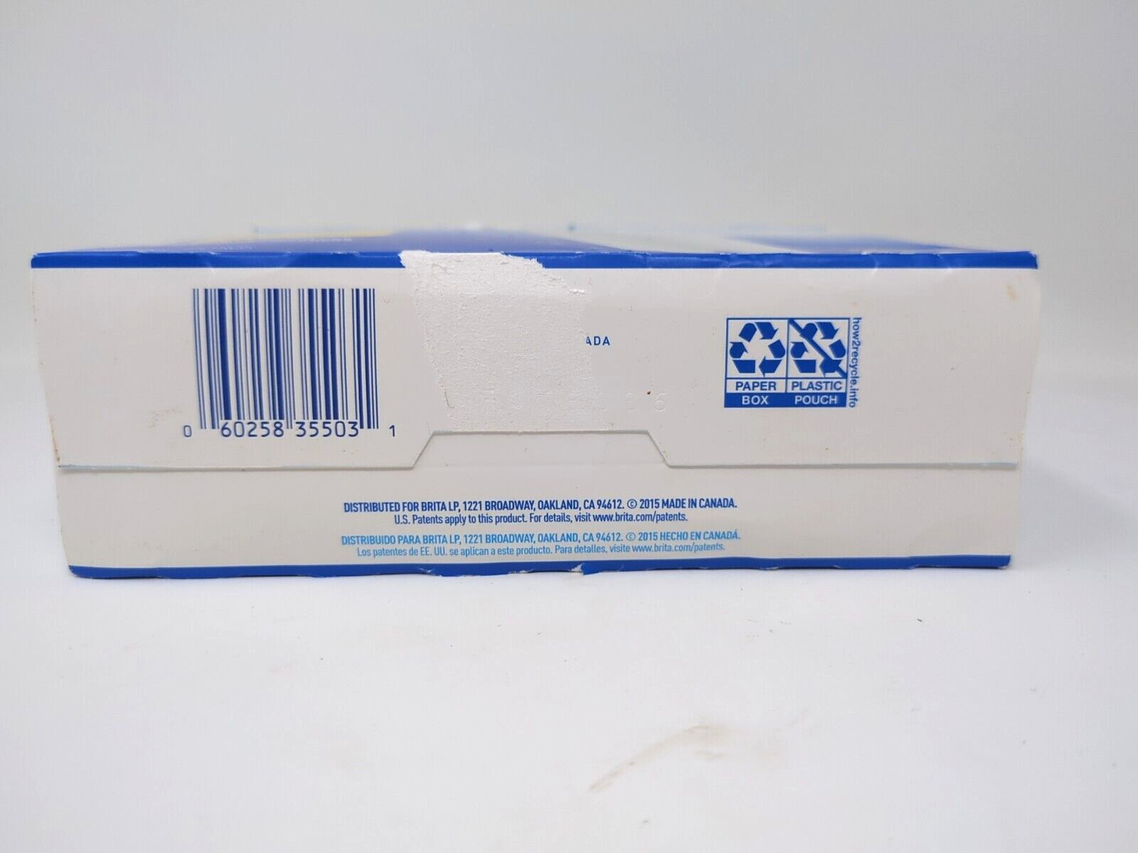 Brita Water Pitcher Replacement Filters 3 Count-Open Box-New-Filters sealed