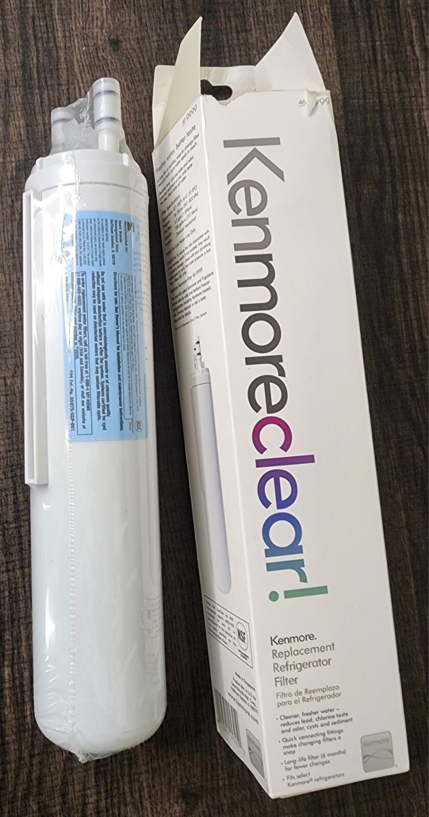 Kenmore Clear Filter Refrigerator #46 9999 New Sealed