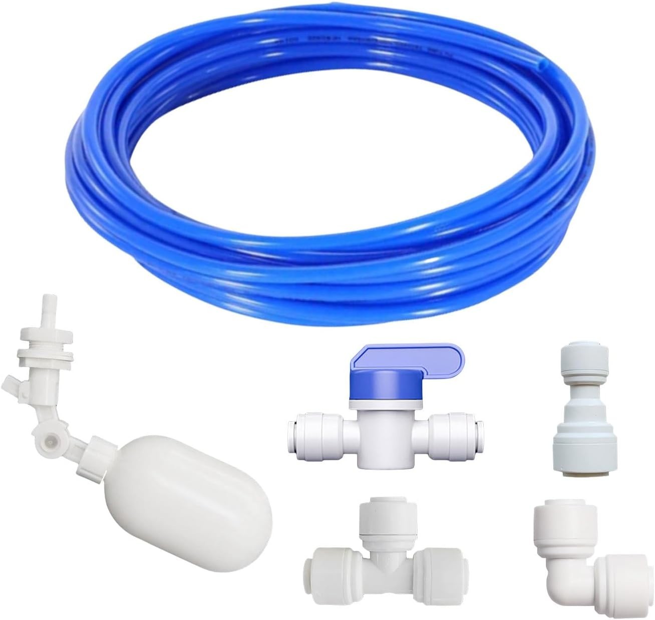 1/4 inch Tube Float Valve Kit for RO Water Reverse Osmosis System water filte…