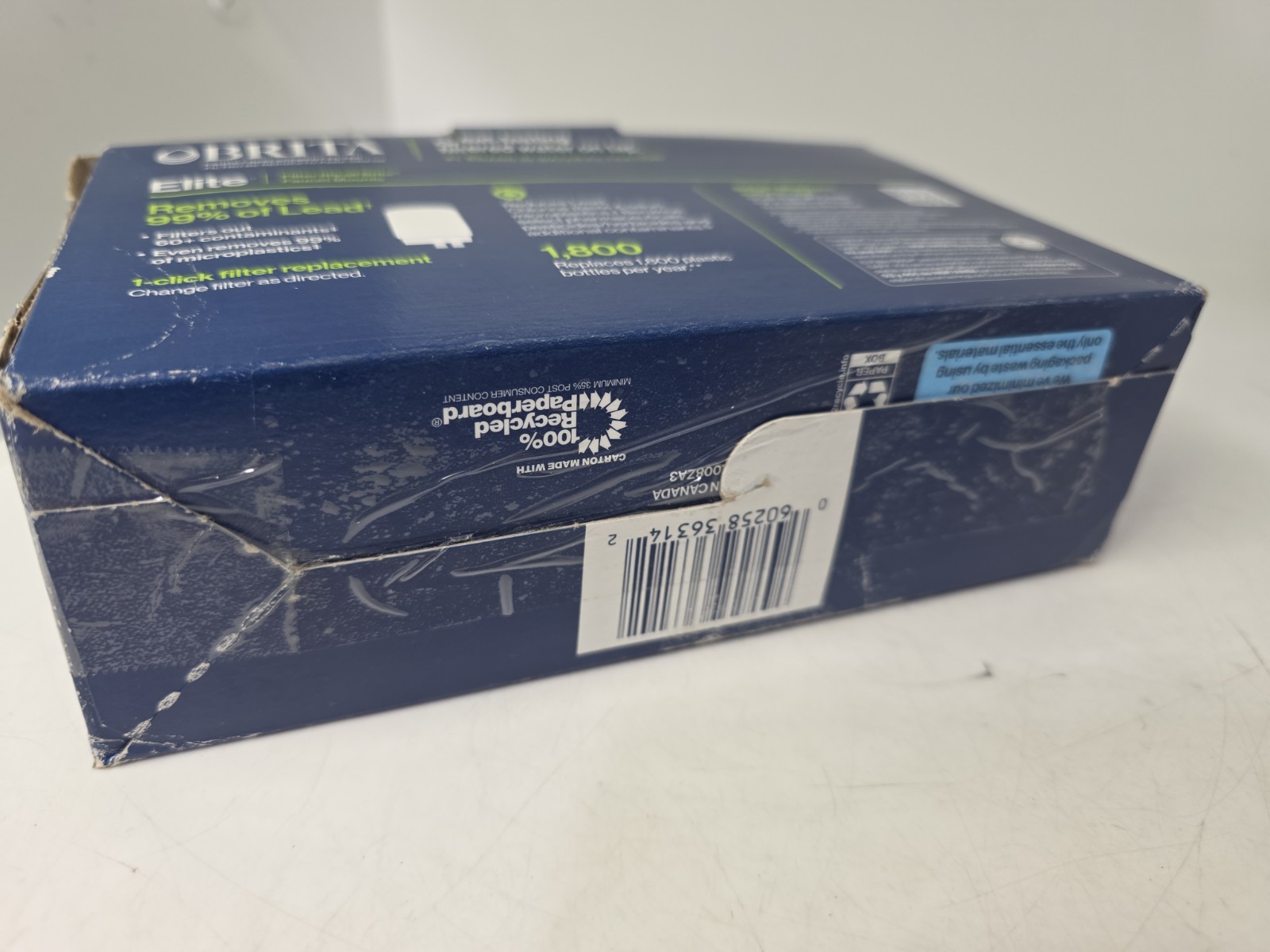 Brita Elite Tap Water Filtration System for Faucets 3 Filters. Removes 99%. D