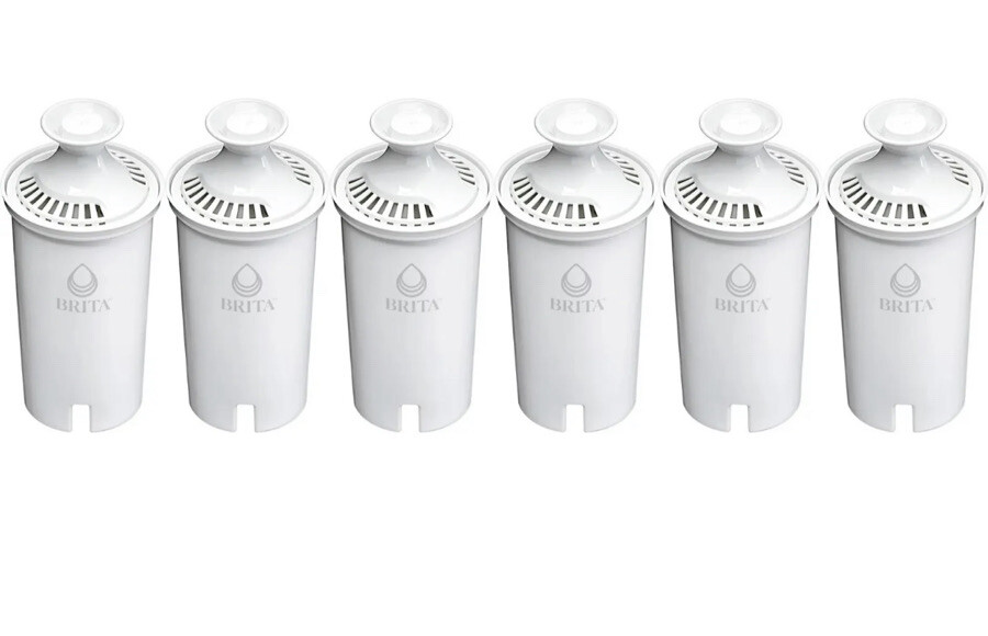 Brita 6-PK STANDARD REPLACEMENT FILTER | PITCHERS & DISPENSERS Water Filtration