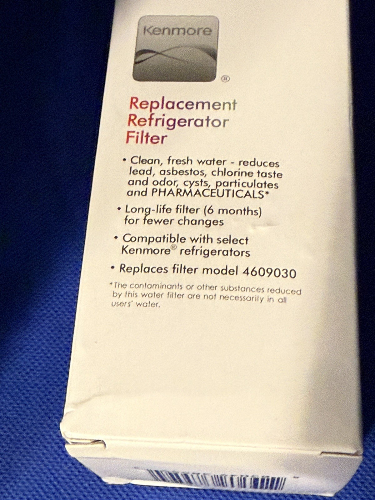 3 PACK – Kenmore 460 9083 Refrigerator Water Filter, 4609030, Sealed, Open Box