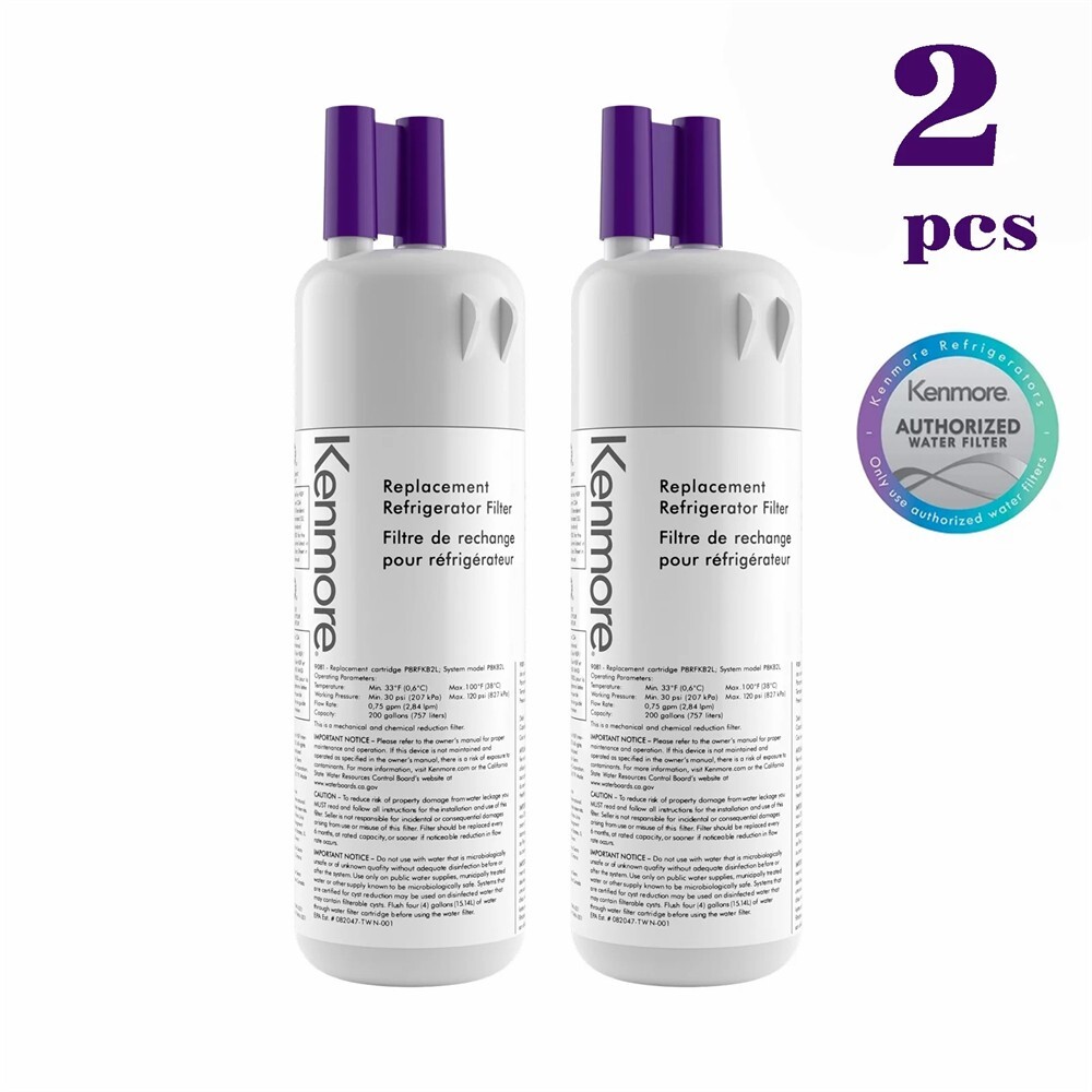Kenmore 9081 Replacement Refrigerator Water Filters 46-9081 46-9930, 2 pack