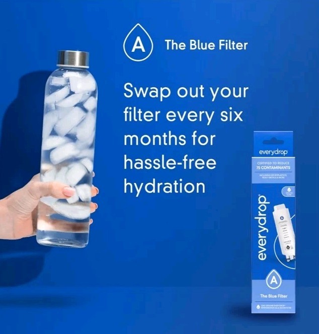 everydrop by Whirlpool Refrigerator Water Filter A – EDRARXD1, Single-Pack