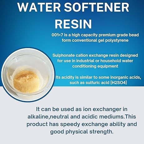 SUPERIOR FILTERS Premium Water Softener Resin 1 Cu Ft Replacement Media – 25L –