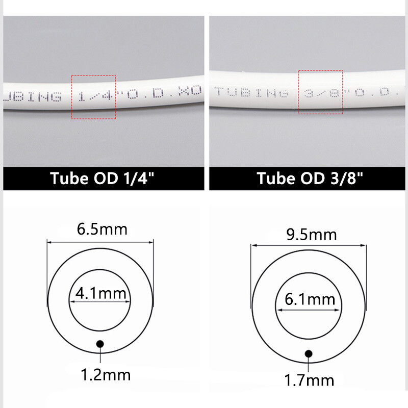 Quick Connect 1/2″ Thread Adapter Elbow Straight RO Unit Water Filter Fittings