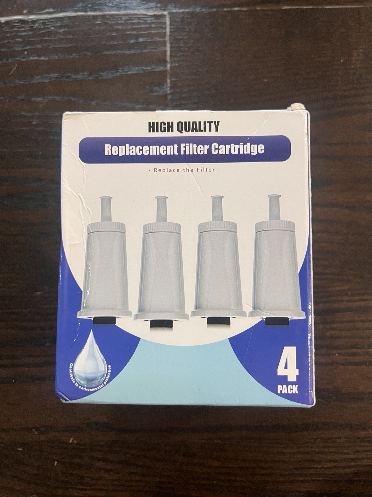 4 Pk Water Filter BES008 For Oracle Barista Espresso BES990 BES980 BES878 BES880