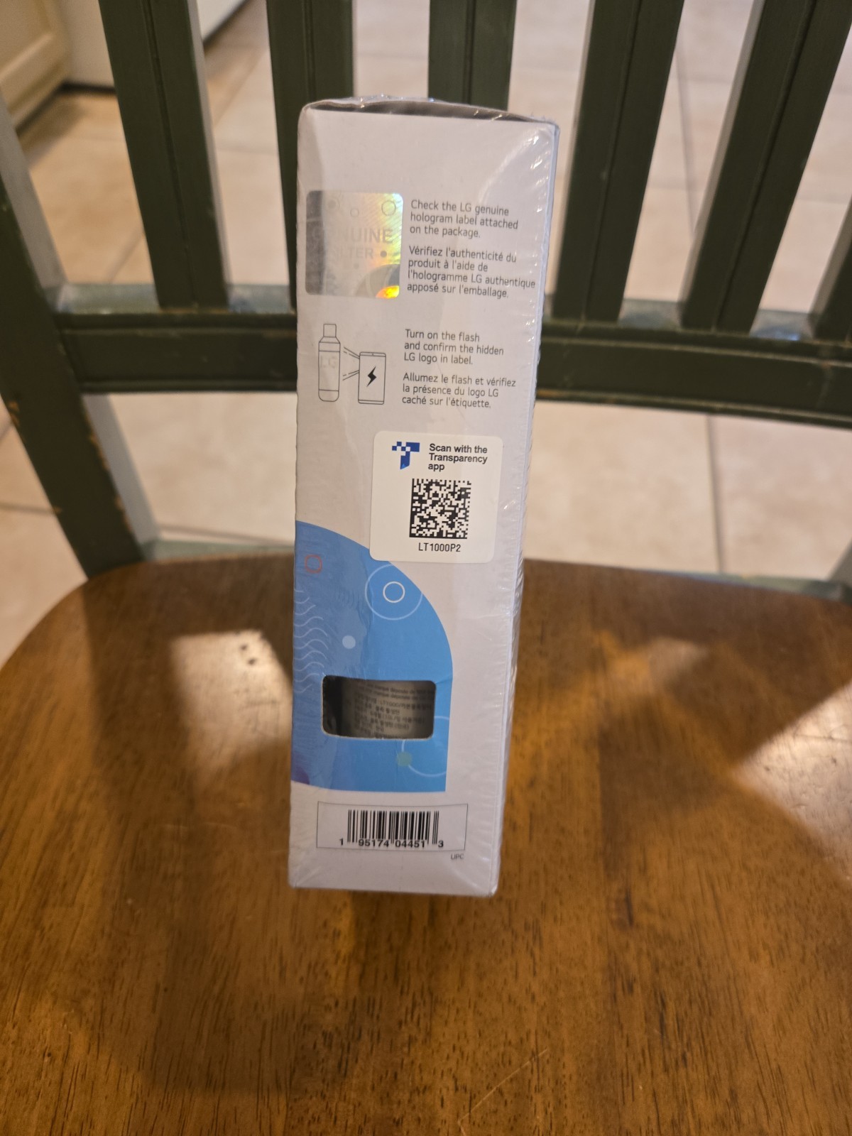 LG LT1000P2 Refrigerator Water Filter 2 Pack Genuine Replacement NEW Sealed 1