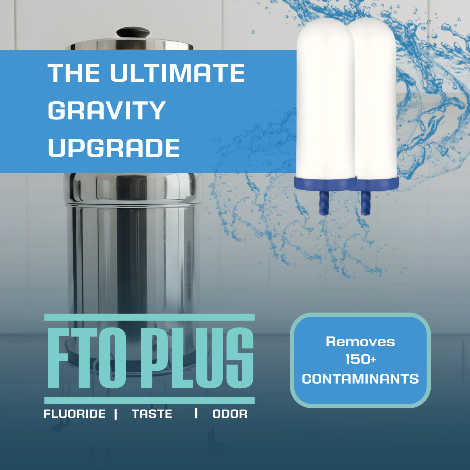 Coldstream FTO Cartridge – Ceramic Gravity Filter For Stainless Steel Systems