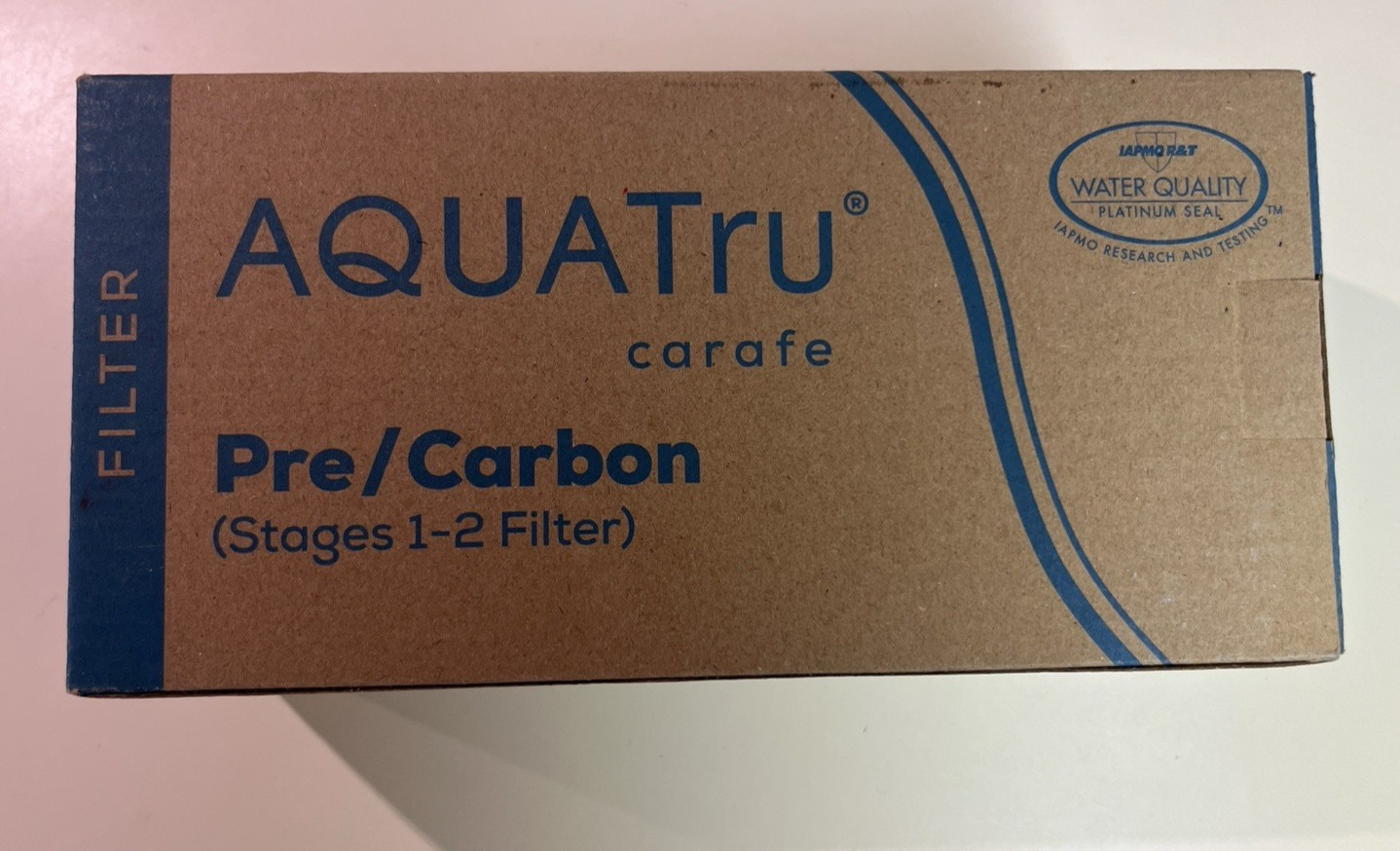 Open Box – AquaTru Carafe Pre/Carbon Stages 1-2 Sealed Filter, SKU 10AT100SF01