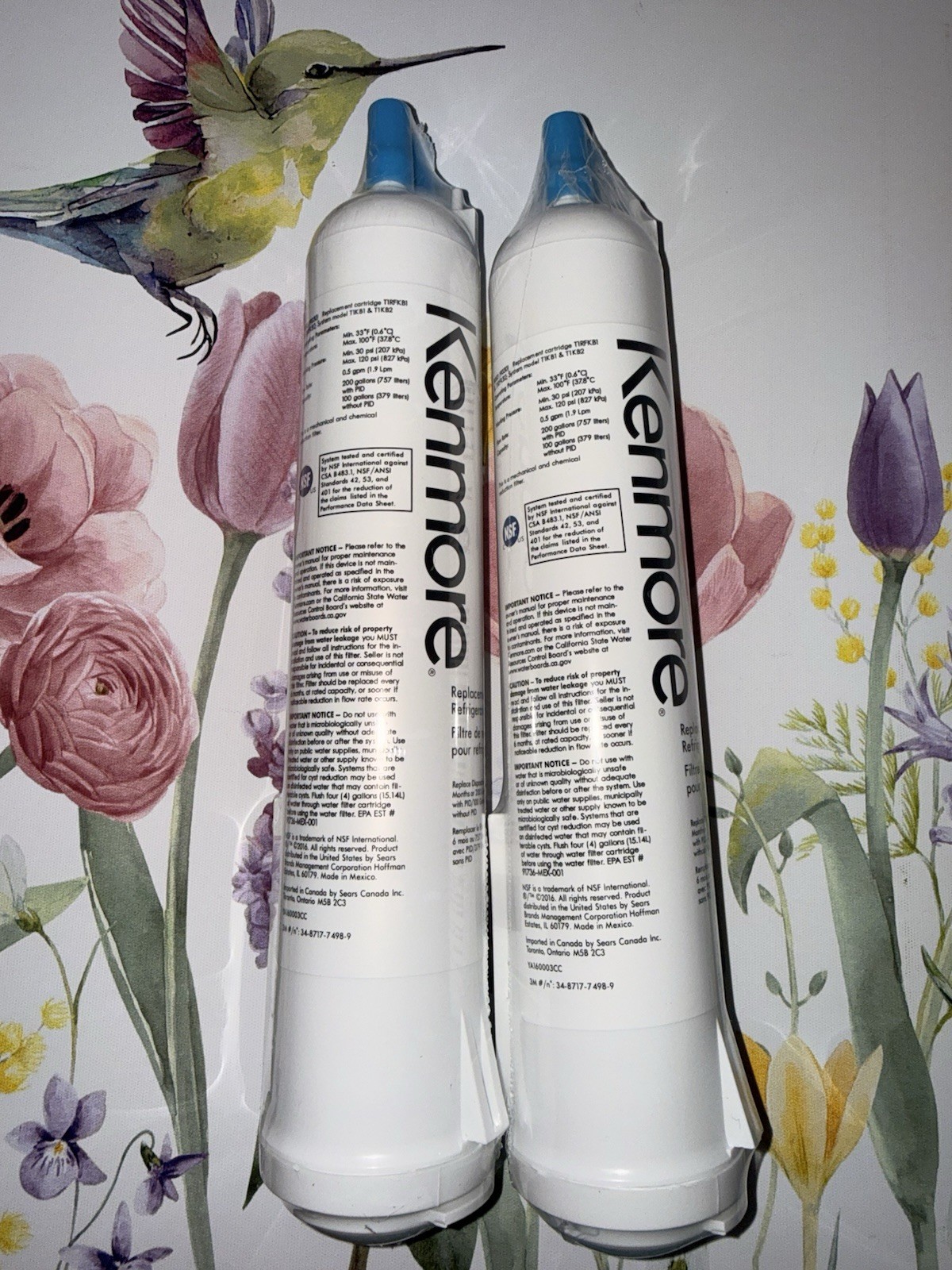 2 Kenmore Replacement 9083 Refrigerator Cartridge Water Filter 469083