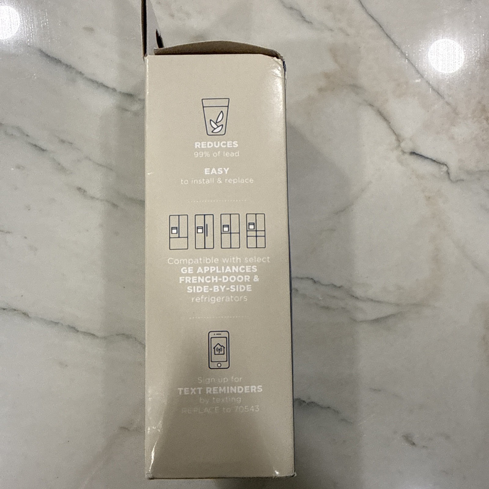 One Filter Compatible with GE XWFE Water Filters – Open Box, Not Sealed
