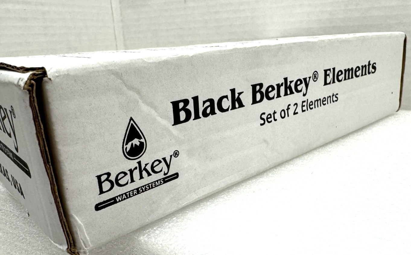 2 Gravity Fed Water Filtration BB9-2 element 9″ Replacement filter, Black Berkey
