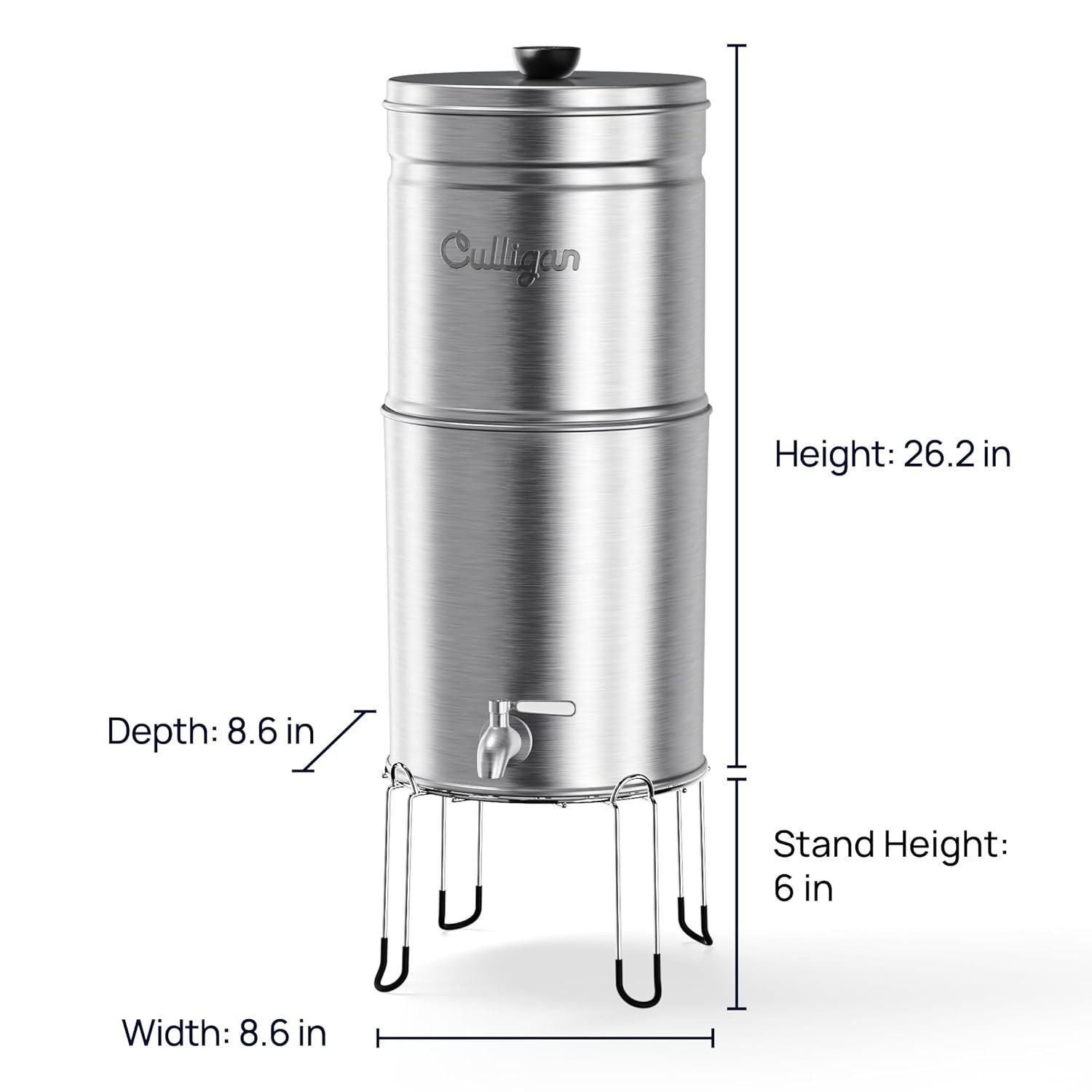 Culligan with MaxClear Technology 2.25 Gallon Gravity Water Filter System