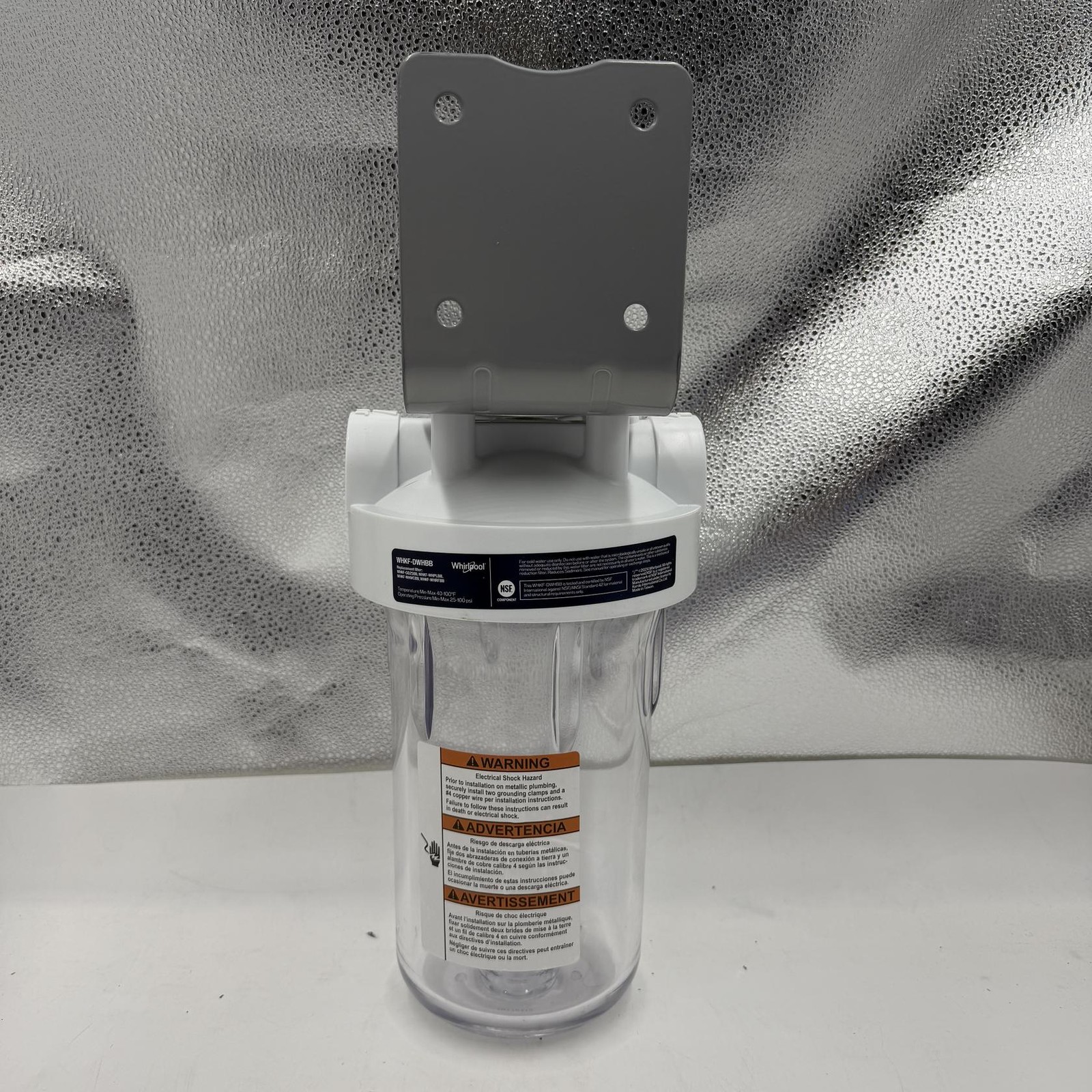Whirlpool 10″ x 4.5″ Large Capacity Whole House Water Filter Housing WHKF-DWHBB