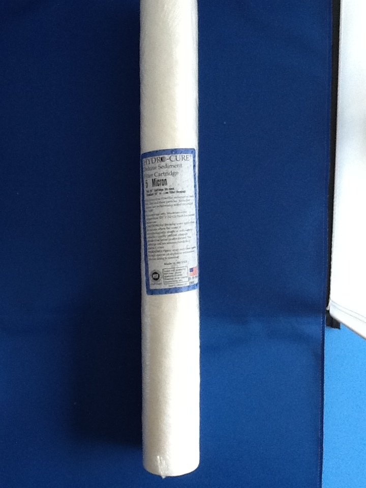HYDRO CURE DELUXE 5 MICRON 20″x2.5″ SEDIMENT FILTER – CASE OF 25