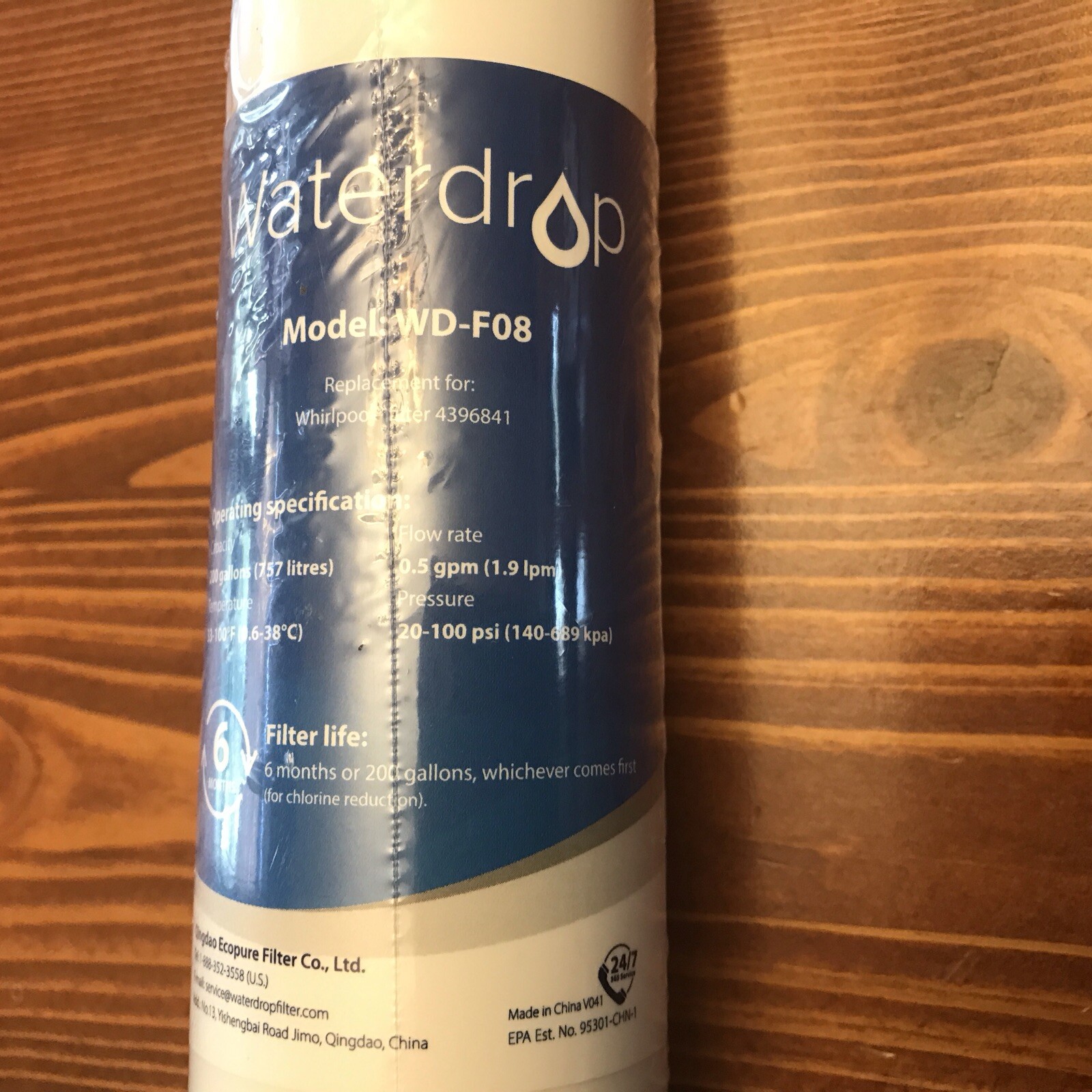 Waterdrop WD-F08 Replacement Filter