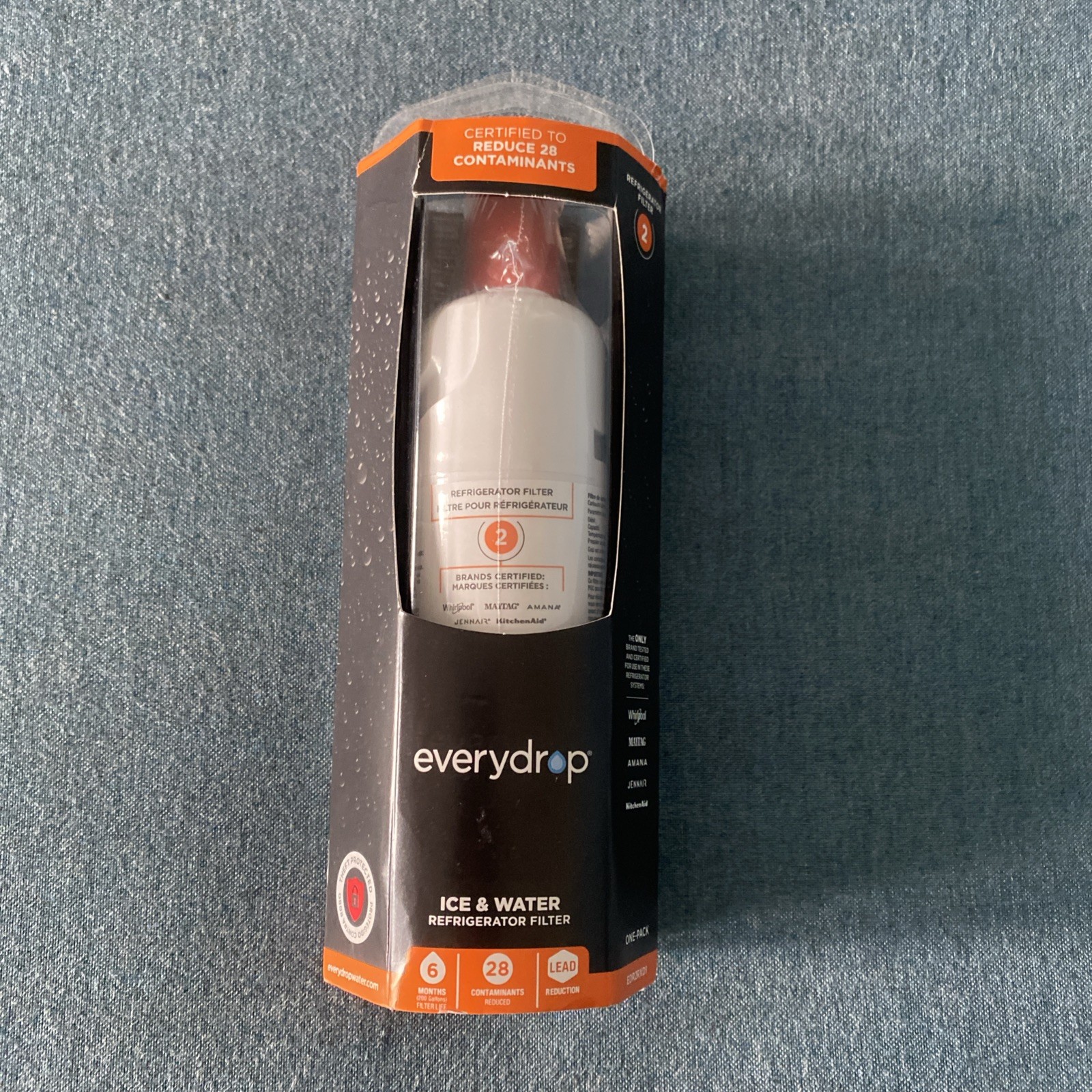 EveryDrop Filter 2 Ice & Water Refrigerator Filter ΕDR2RXD1 New Sealed