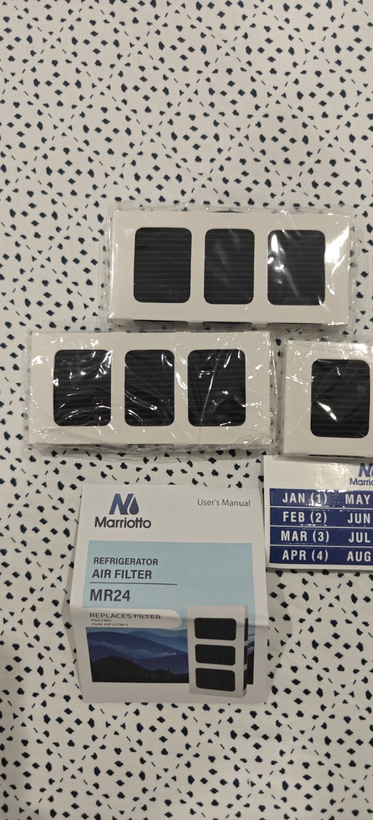 Marriotto MR022 Replacement Water Filter with Air Filter 3 Pack And Mr24 Filters