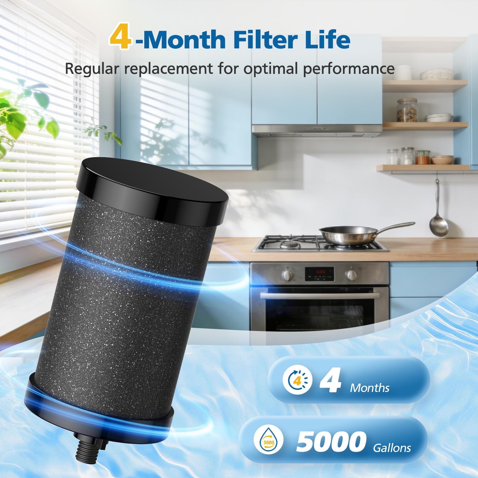 2387 Pro Filter Replacement, NSF Certified for Alexapure 2387 Pro Water Filter,